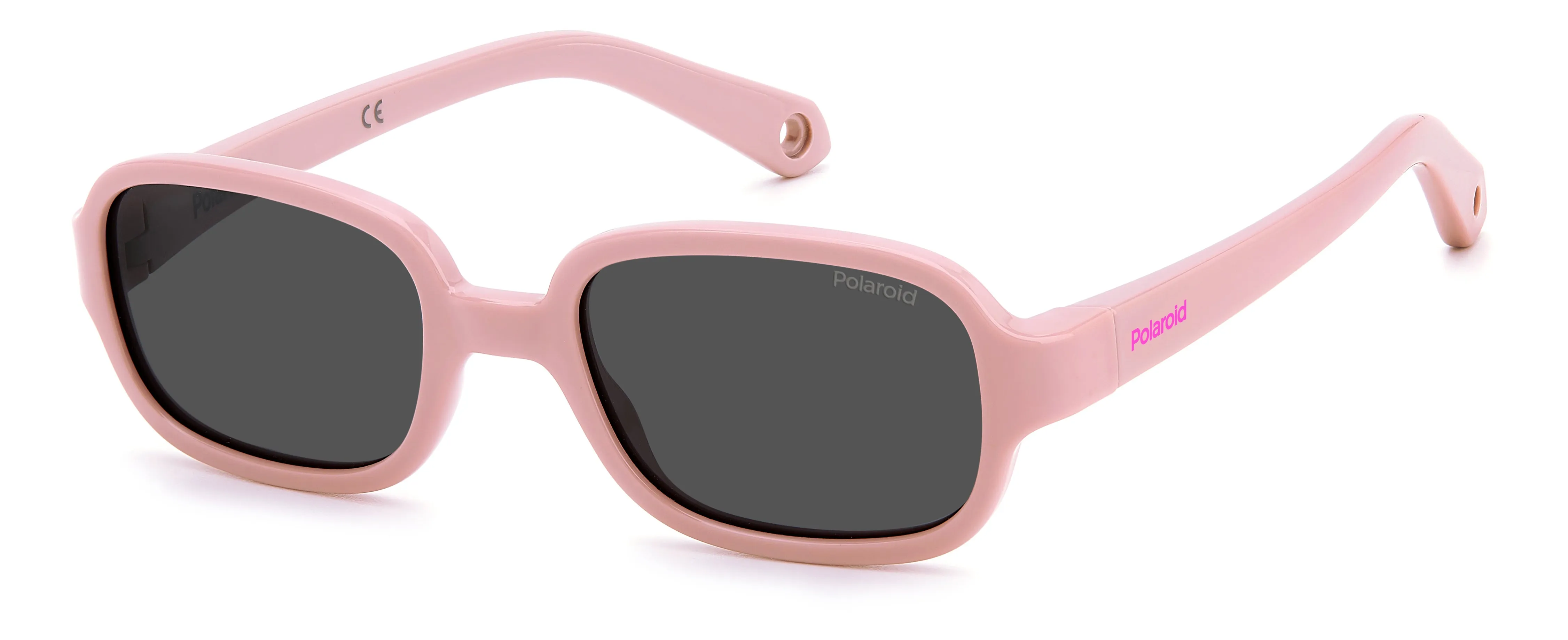 Polaroid PLD K003/S 35J/M9 Occhiali da sole bambino Policarbonato Rosa Grigio Squadrata Polarizzata - immagine 1