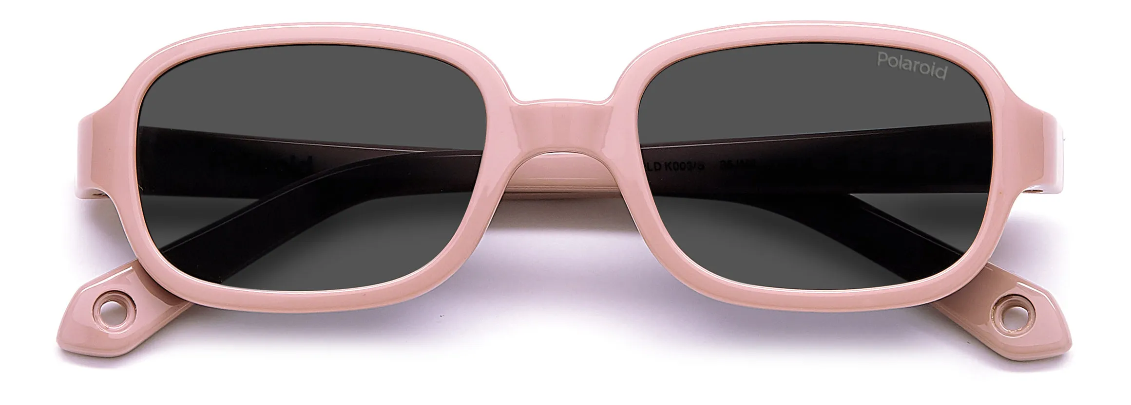 Polaroid PLD K003/S 35J/M9 Occhiali da sole bambino Policarbonato Rosa Grigio Squadrata Polarizzata - immagine 3