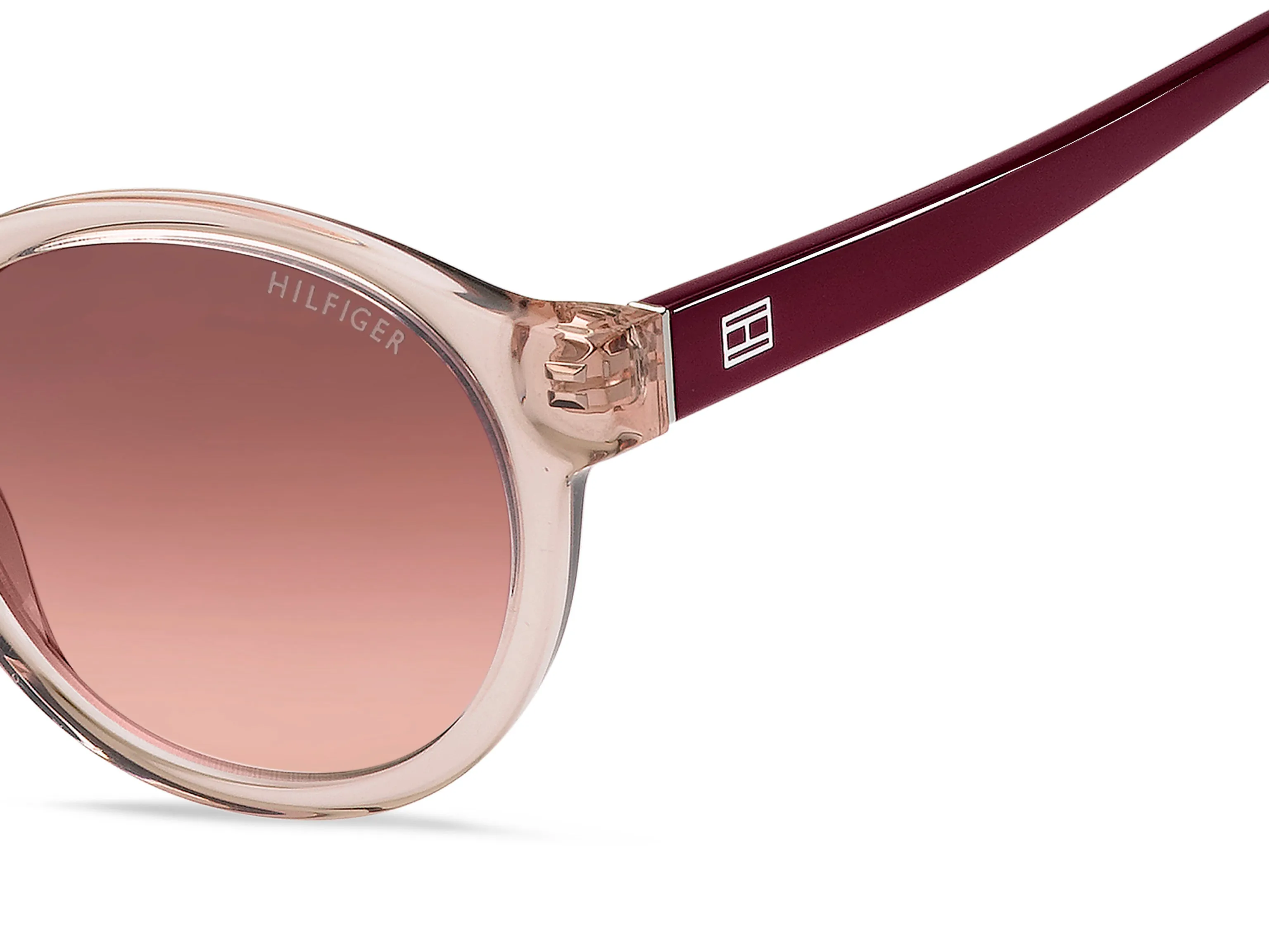Tommy Hilfiger Tommy Hilfiger TH 1856/RE/S NXA/3X Occhiali da sole Rosa Sfumato - immagine 3
