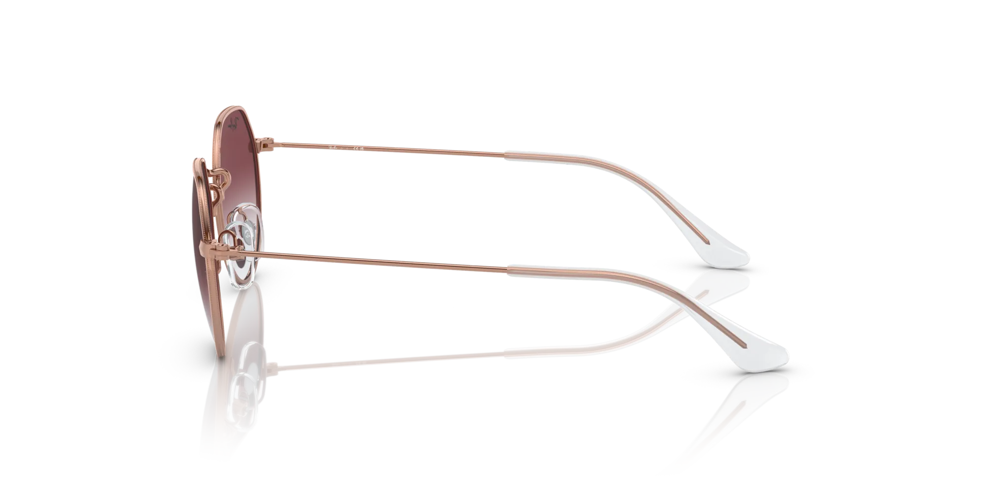 Ray - Ban RJ9565S JUNIOR JACK 291/8H Occhiali da sole bambino Metallo Oro Viola Geometrica Normale Sfumato - immagine 4
