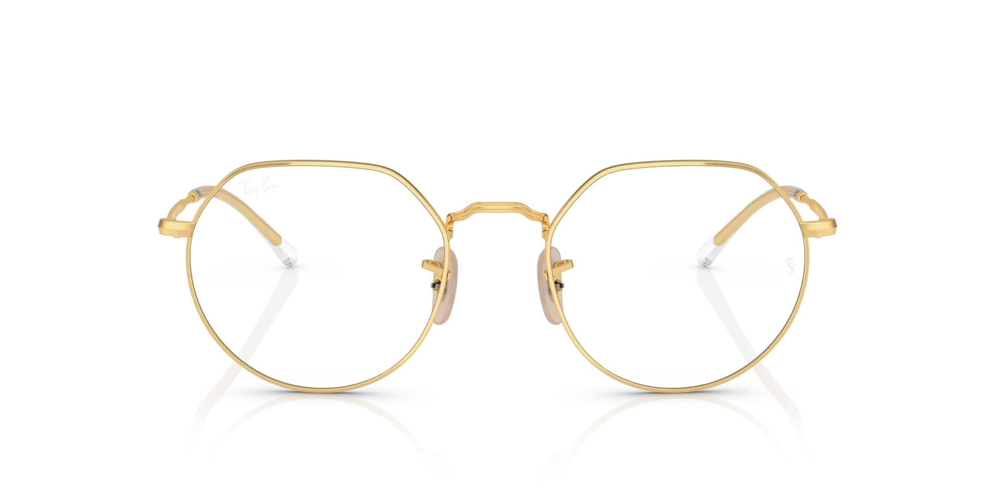 Ray - Ban RB3565 JACK 001/GG Occhiali da sole Metallo Oro Blu Geometrica Fotocromatiche Fotocromatico - immagine 3