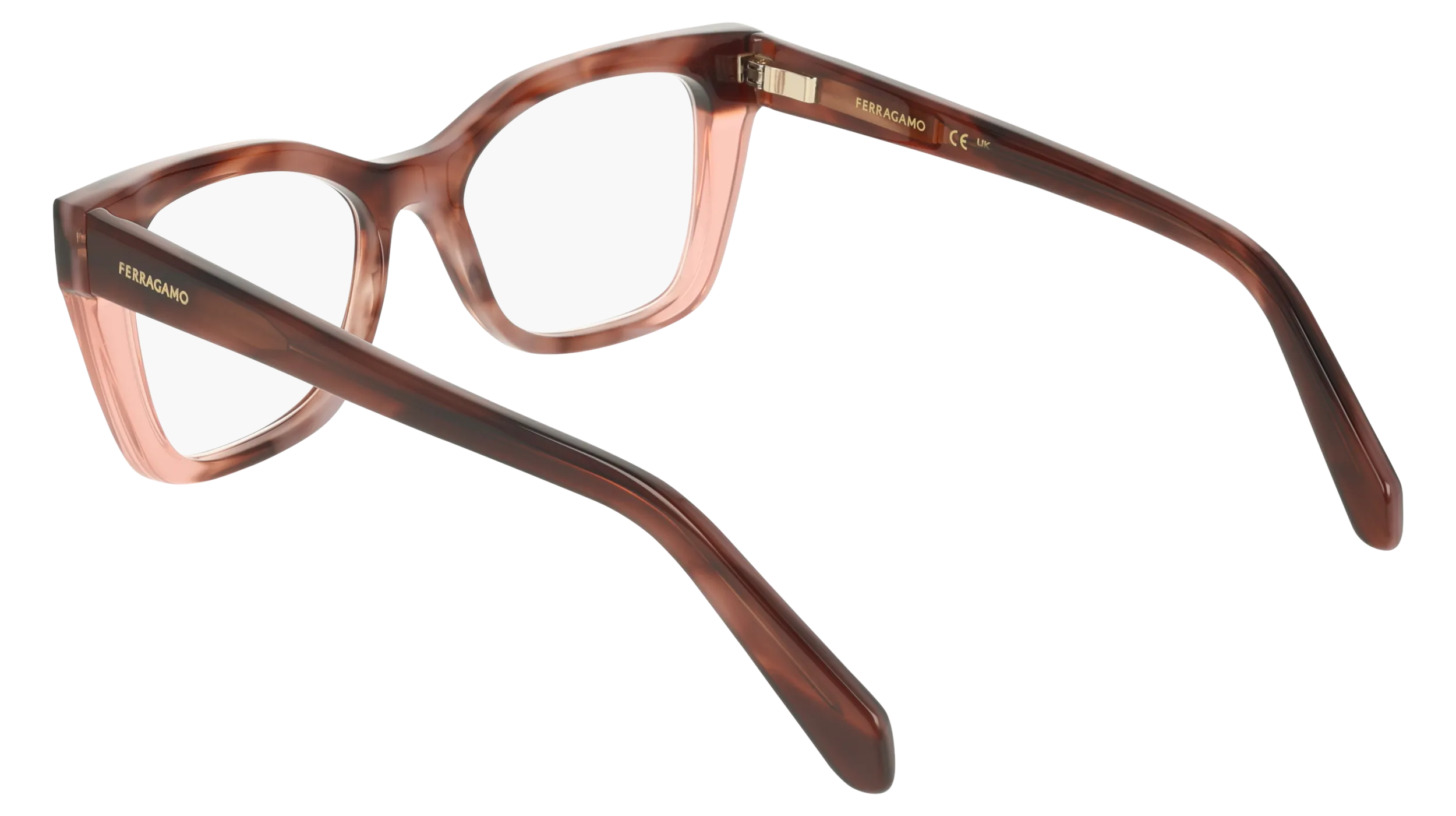 Ferragamo SF3052 243 Montature da vista Acetato Squadrata Normale - immagine 4