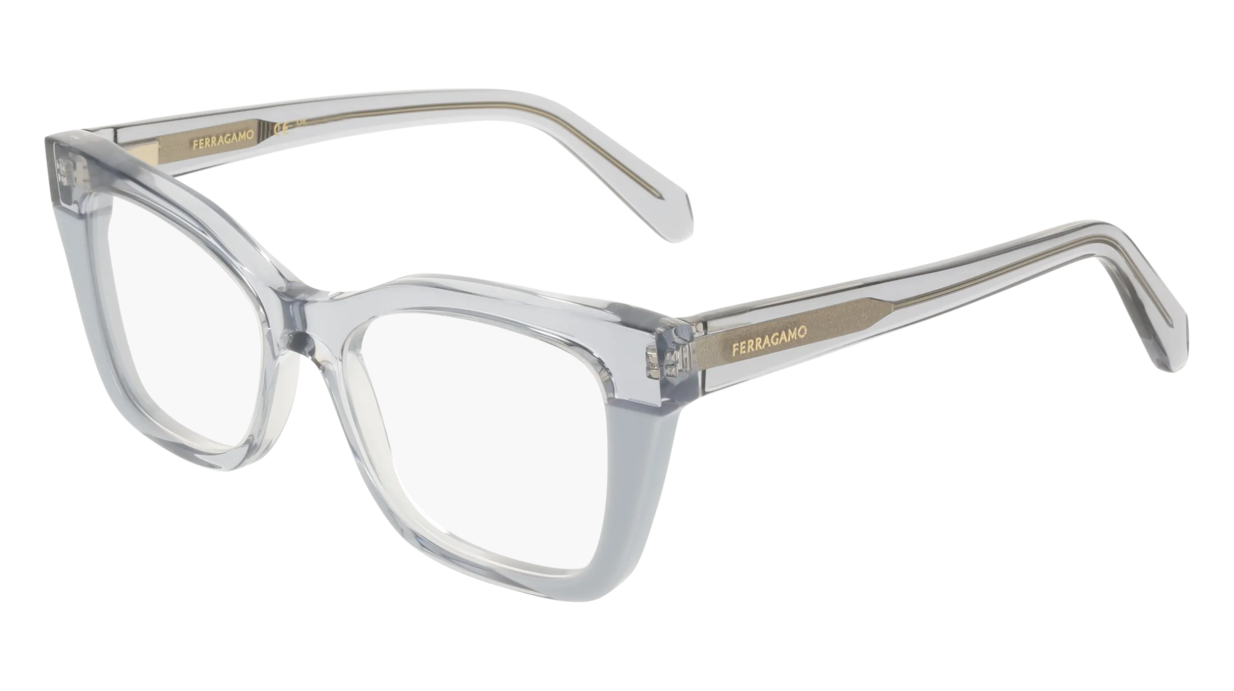 Ferragamo SF3052 454 Montature da vista Acetato Squadrata Normale - immagine 1