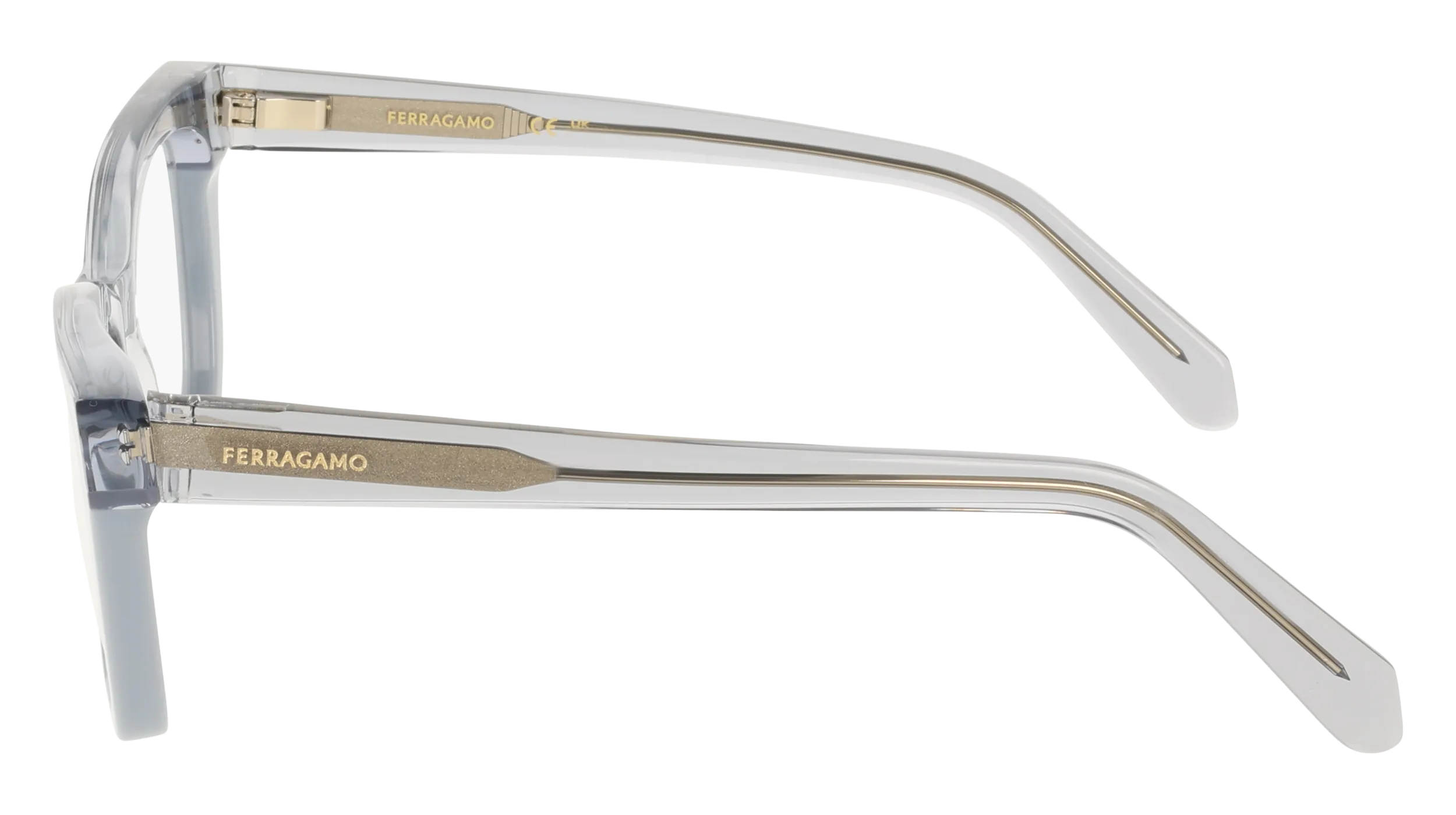 Ferragamo SF3052 454 Montature da vista Acetato Squadrata Normale - immagine 3