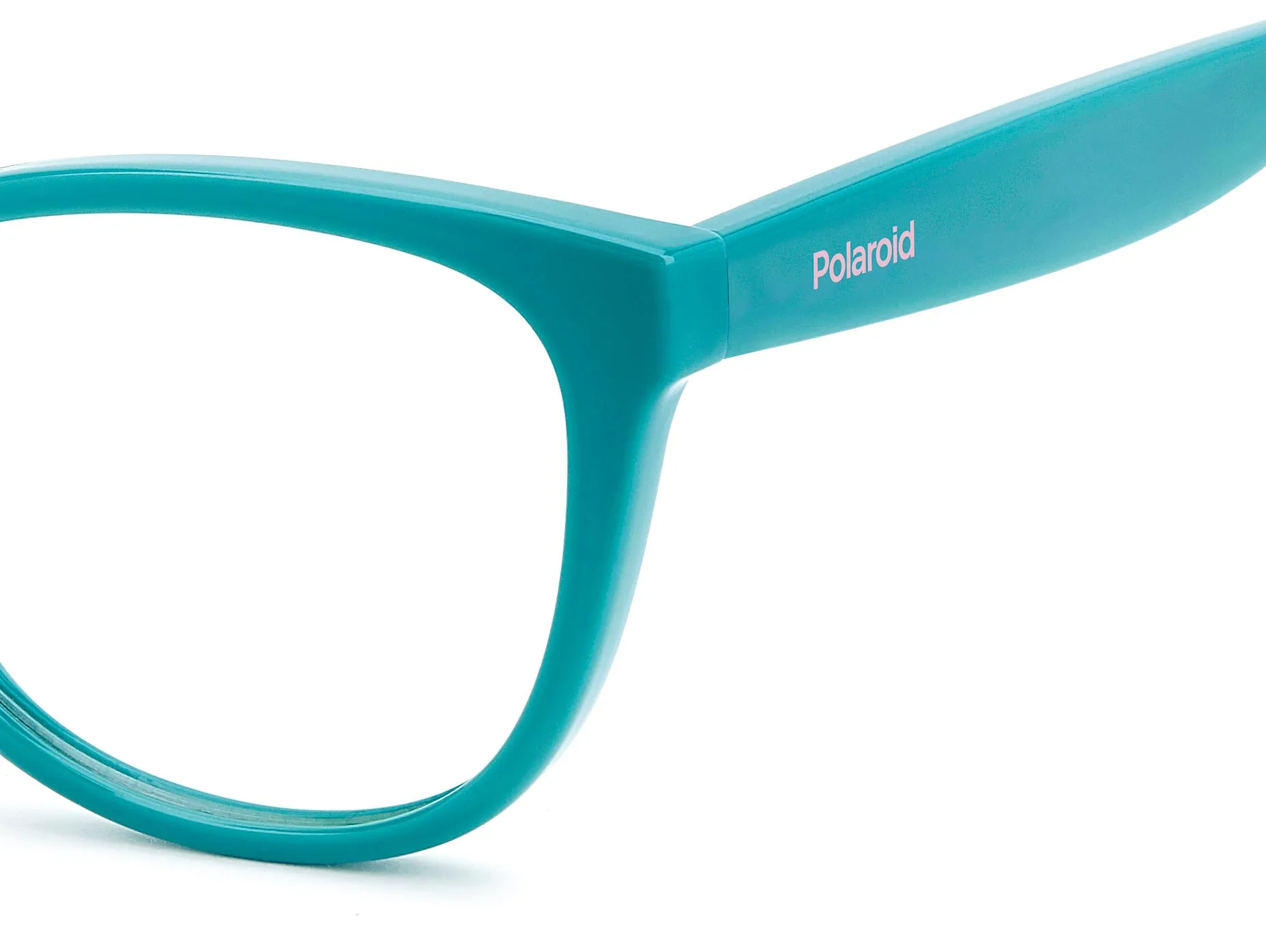 Polaroid PLD D847 1ED Montature da vista bambino Eco-poliammide Verde Cat Eye Normale - immagine 4