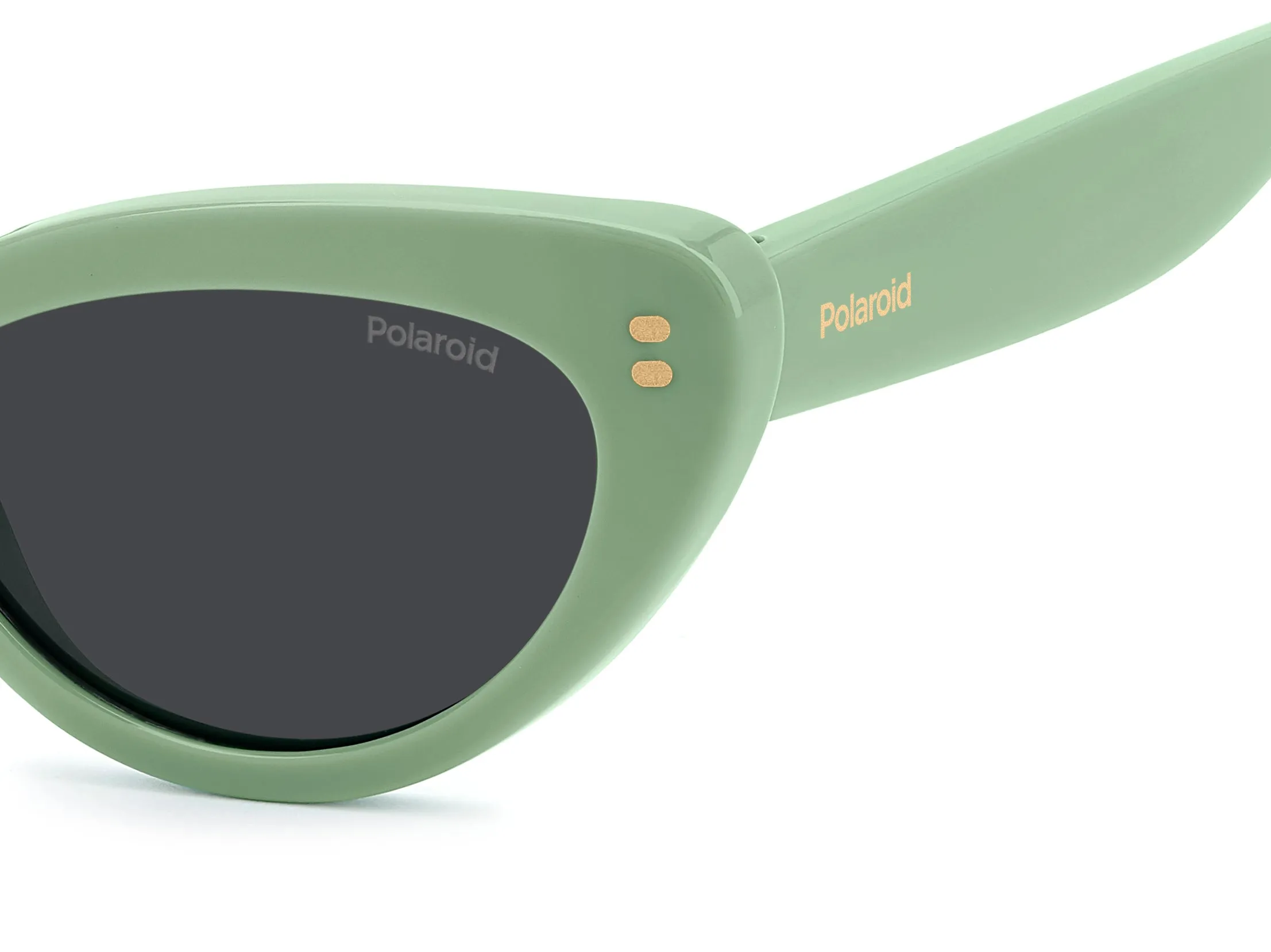 Polaroid Junior Polaroid PLD 8068/S 1ED/M9 Occhiali da sole bambino Policarbonato Verde Grigio Cat Eye Polarizzata - immagine 4