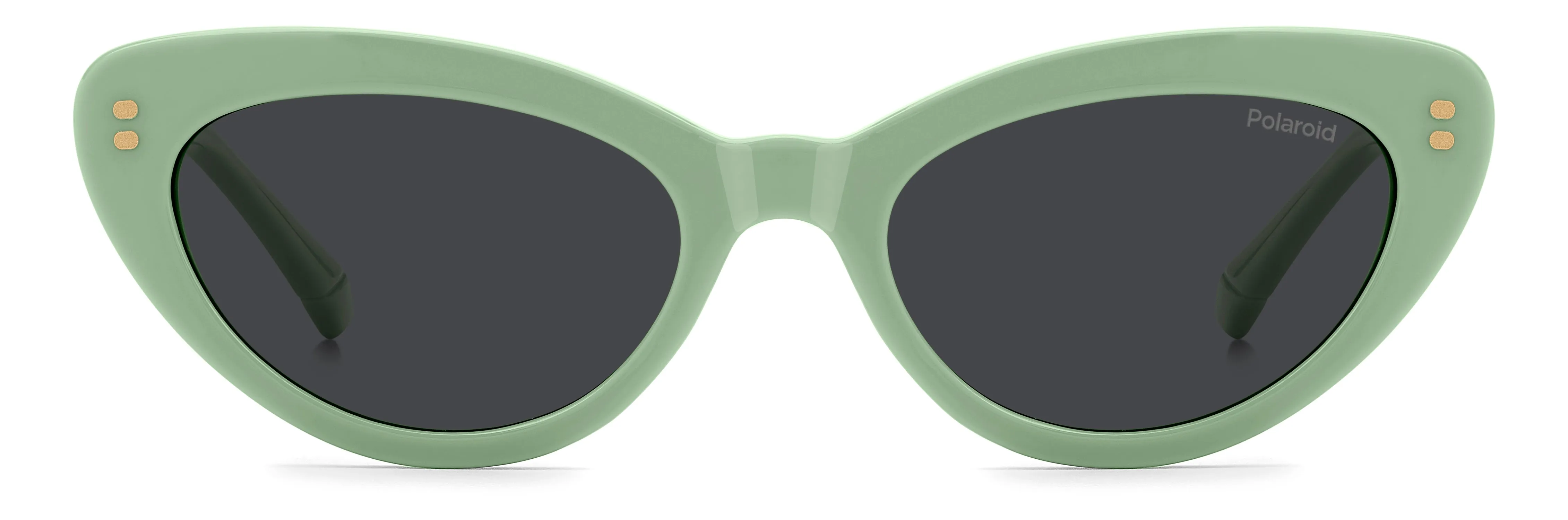 Polaroid Junior Polaroid PLD 8068/S 1ED/M9 Occhiali da sole bambino Policarbonato Verde Grigio Cat Eye Polarizzata - immagine 2