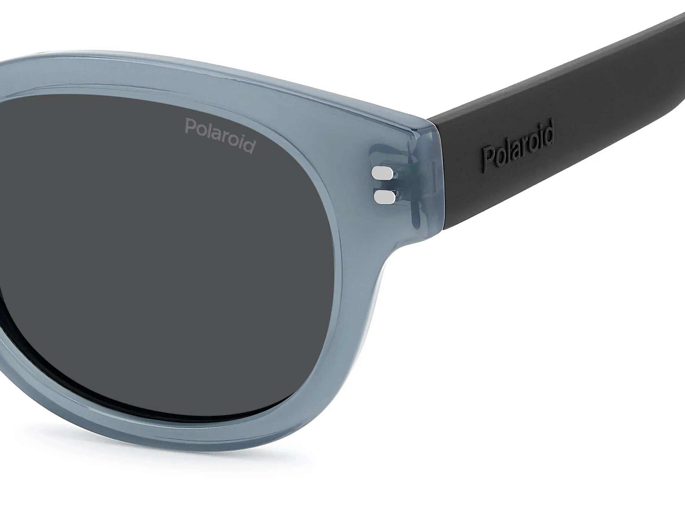 Polaroid Junior Polaroid PLD 8072/S PJP/M9 Occhiali da sole bambino Policarbonato Blu Grigio Pantos Polarizzata - immagine 4