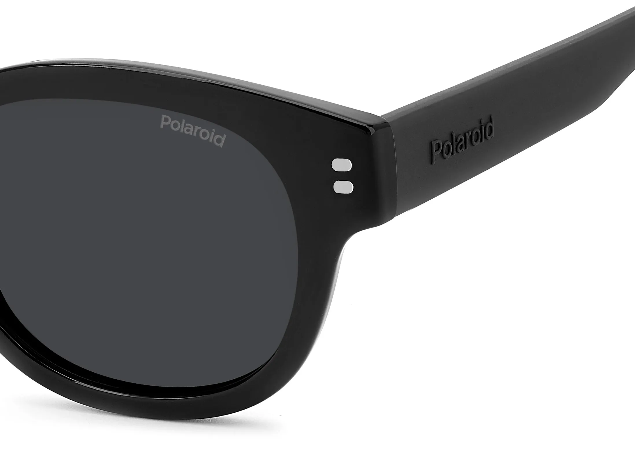 Polaroid Junior Polaroid PLD 8072/S 807/M9 Occhiali da sole bambino Policarbonato Nero Grigio Pantos Polarizzata - immagine 4
