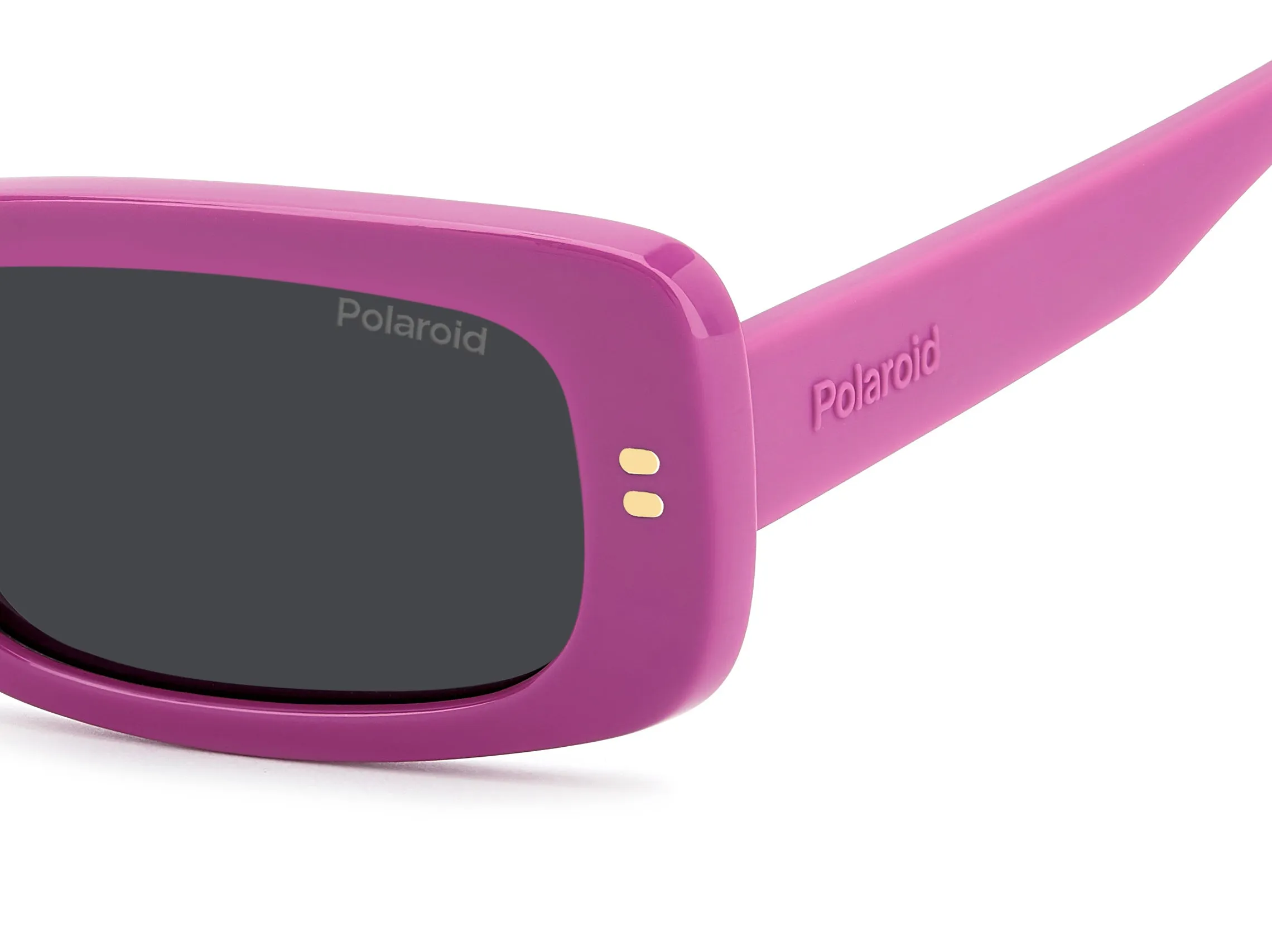 Polaroid Junior Polaroid PLD 8071/S MU1/M9 Occhiali da sole bambino Policarbonato Fucsia Grigio Squadrata Polarizzata - immagine 4