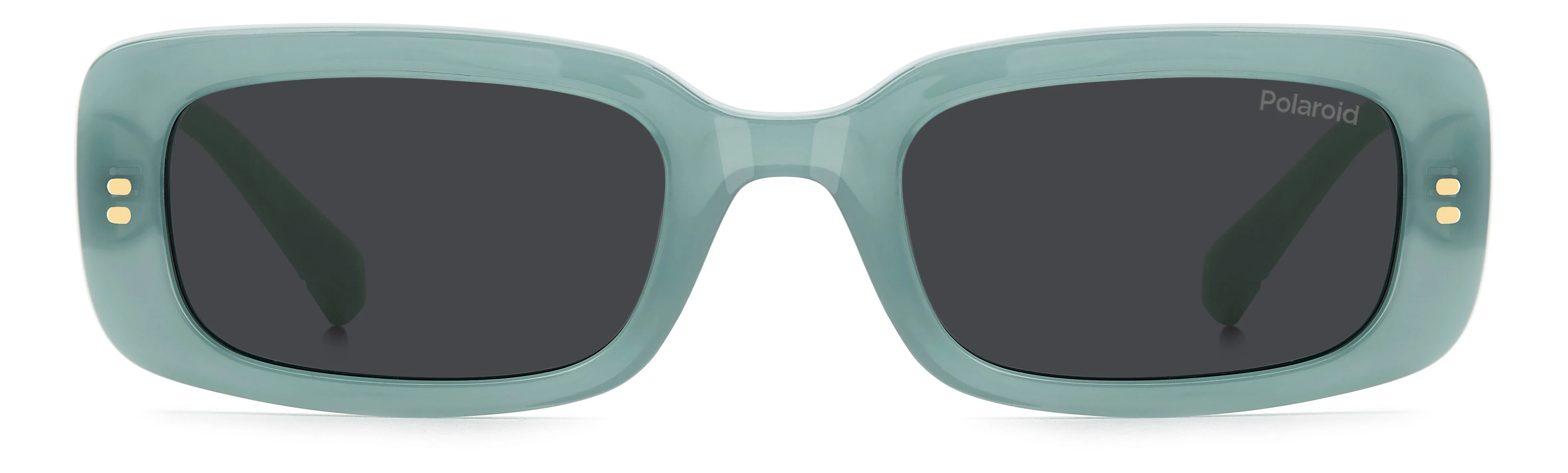 Polaroid Junior Polaroid PLD 8071/S 1ED/M9 Occhiali da sole bambino Policarbonato Verde Grigio Squadrata Polarizzata - immagine 2