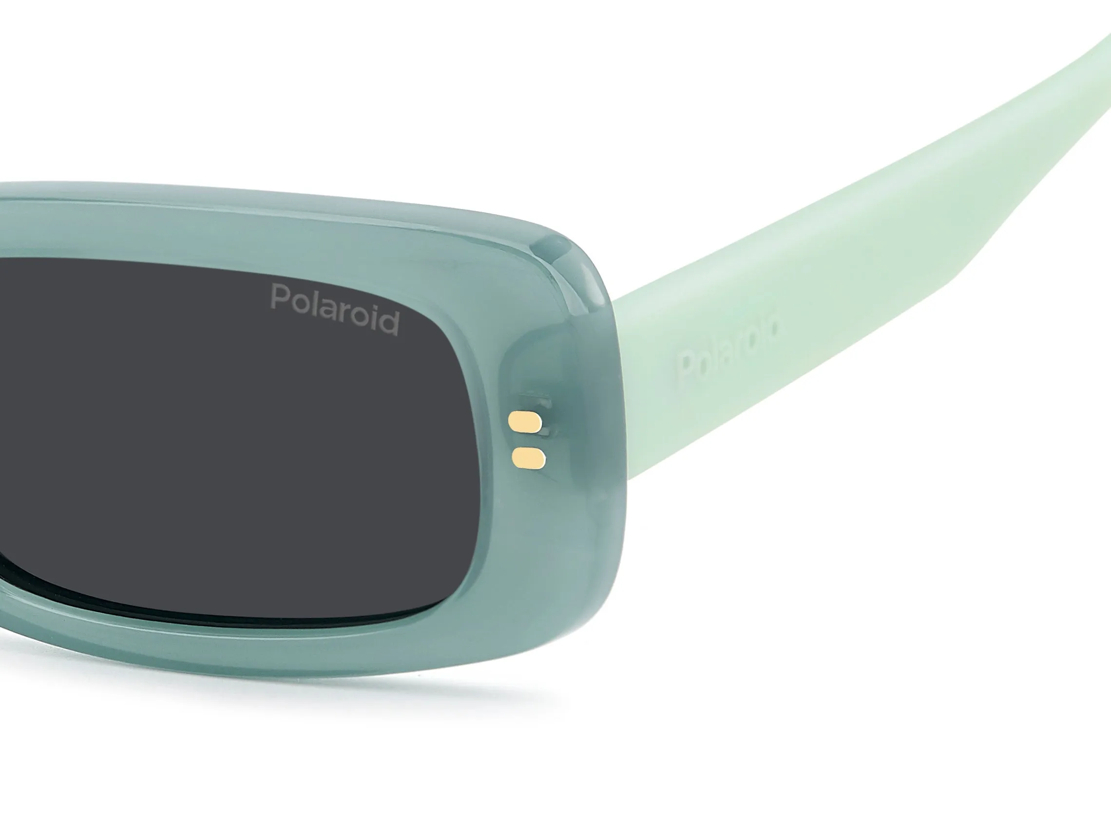 Polaroid Junior Polaroid PLD 8071/S 1ED/M9 Occhiali da sole bambino Policarbonato Verde Grigio Squadrata Polarizzata - immagine 4