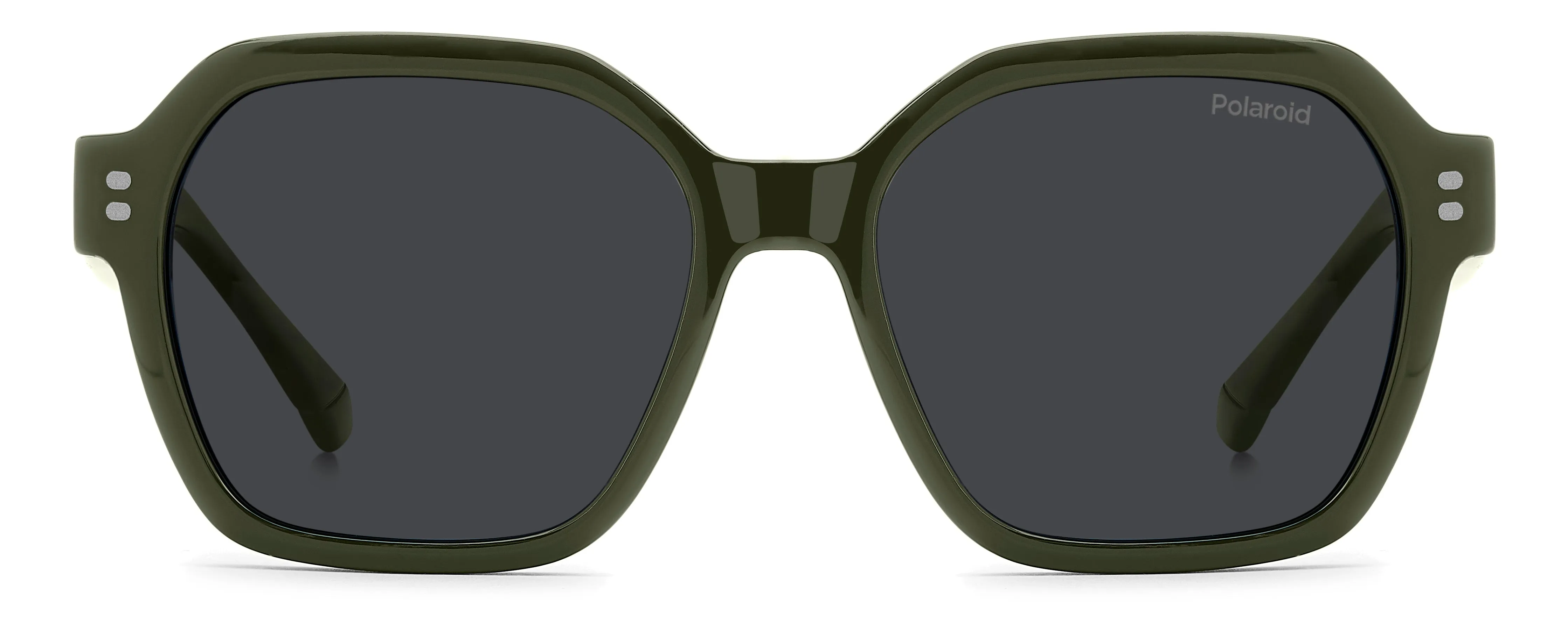 Polaroid Junior Polaroid PLD 8069/S TBO/M9 Occhiali da sole bambino Policarbonato Verde Grigio Squadrata Polarizzata - immagine 2