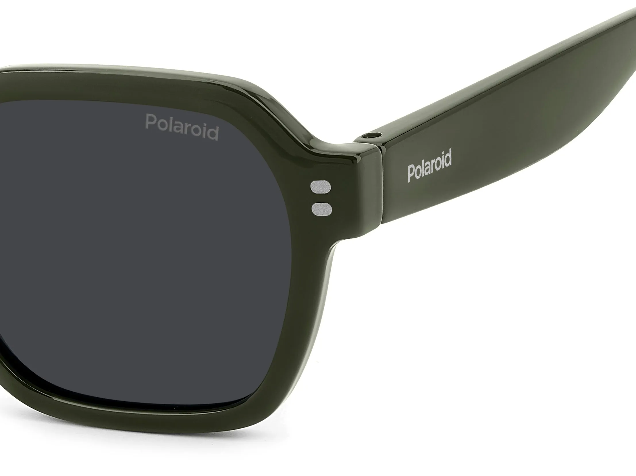 Polaroid Junior Polaroid PLD 8069/S TBO/M9 Occhiali da sole bambino Policarbonato Verde Grigio Squadrata Polarizzata - immagine 4
