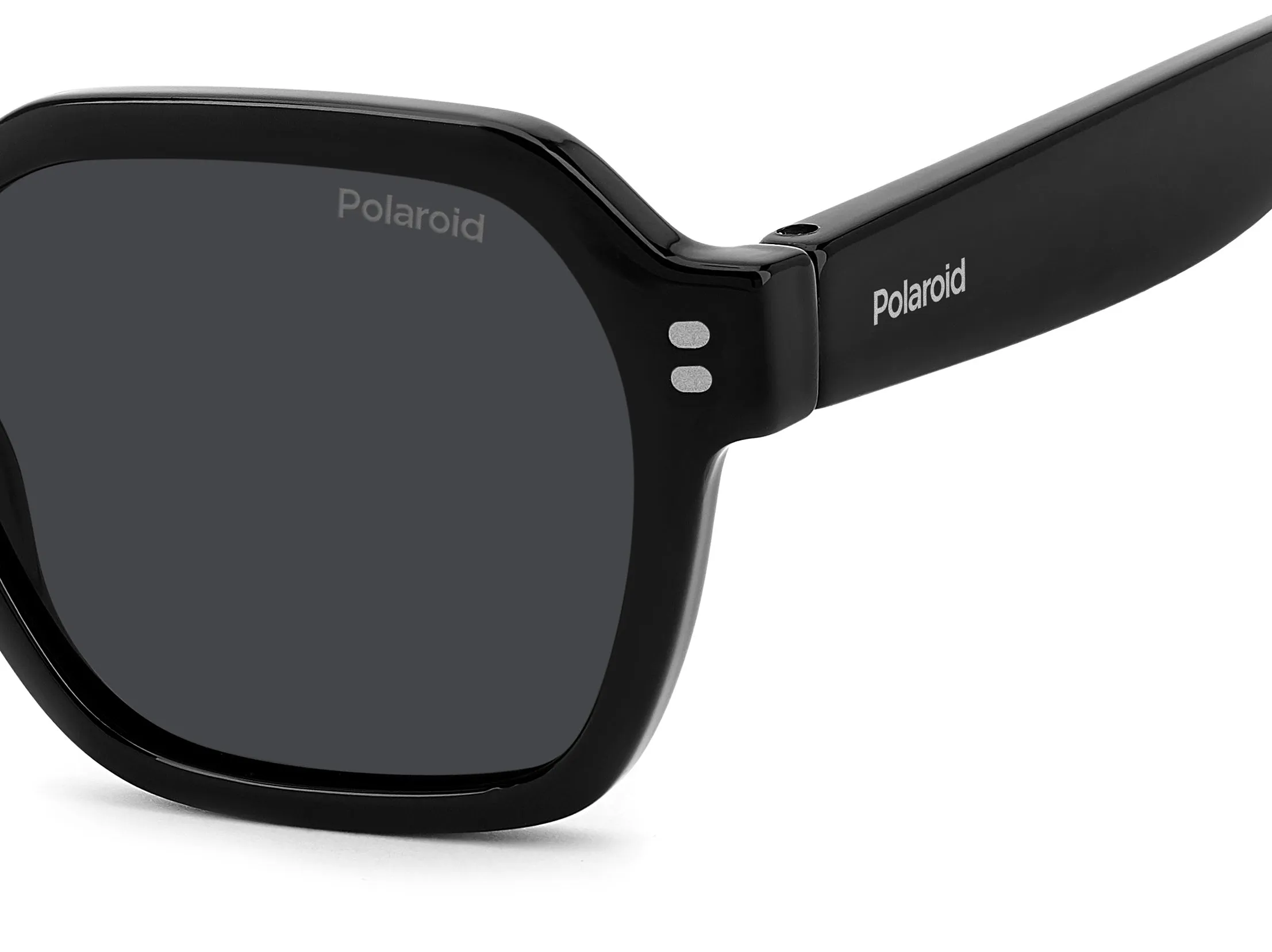 Polaroid Junior Polaroid PLD 8069/S 807/M9 Occhiali da sole bambino Policarbonato Nero Grigio Squadrata Polarizzata - immagine 4