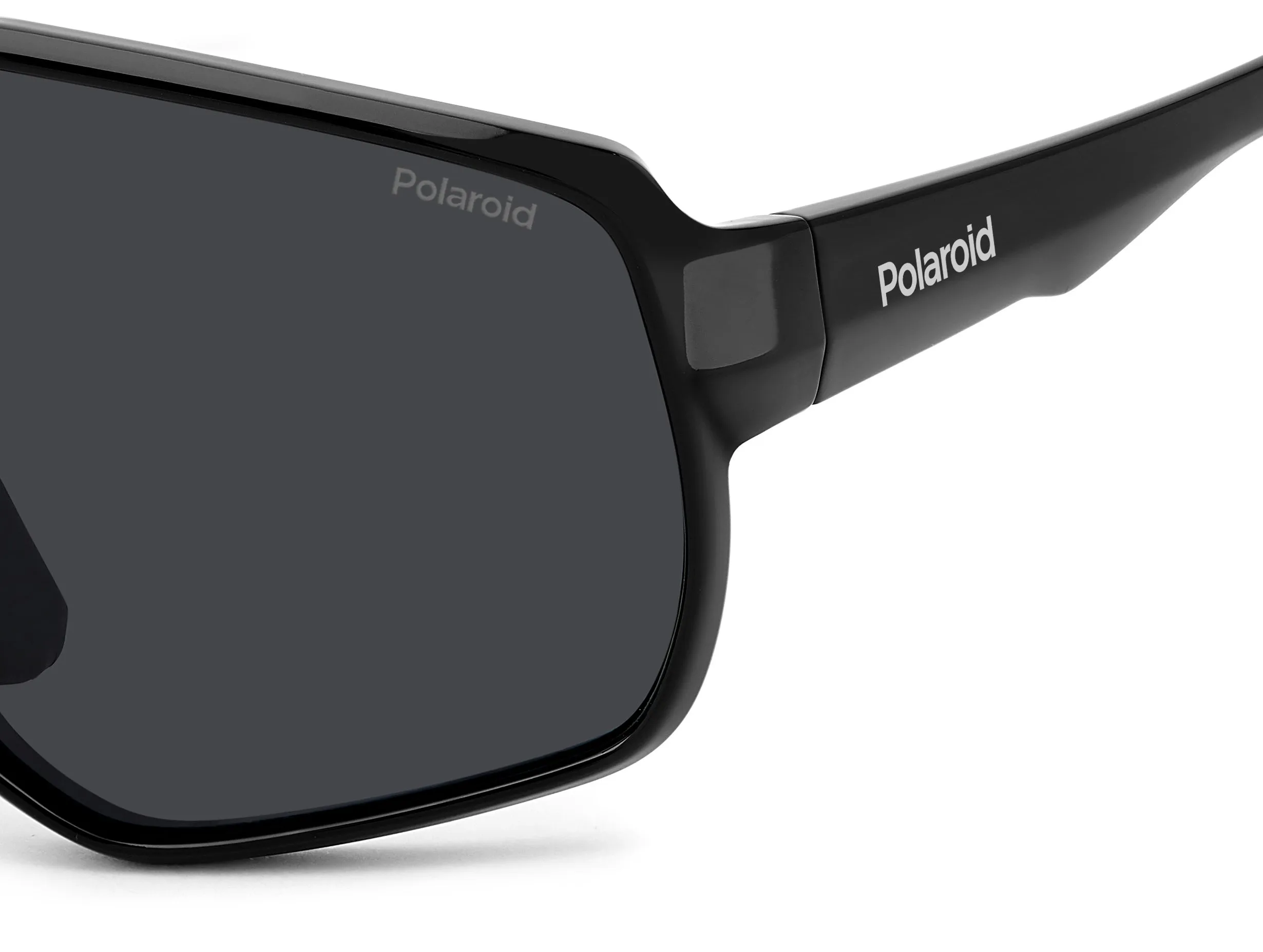 Polaroid Junior Polaroid PLD 8070/S 807/M9 Occhiali da sole bambino Policarbonato Nero Grigio Maschera Polarizzata - immagine 4