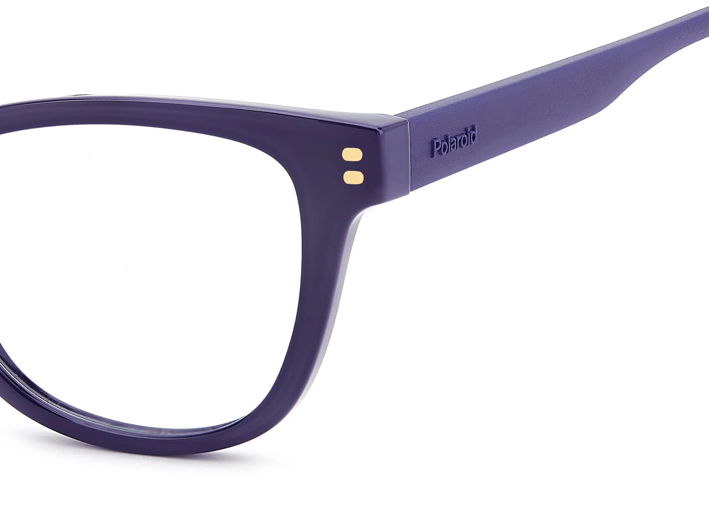 Polaroid Junior Polaroid PLD D848 B3V Montature da vista bambino Eco-poliammide Viola Cat Eye Normale - immagine 4