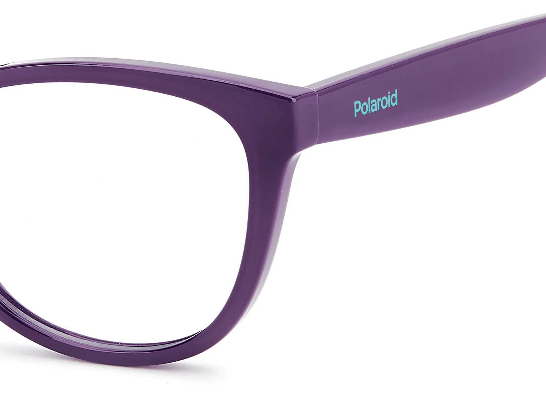 Polaroid PLD D847 B3V Montature da vista bambino Eco-poliammide Viola Cat Eye Normale - immagine 4