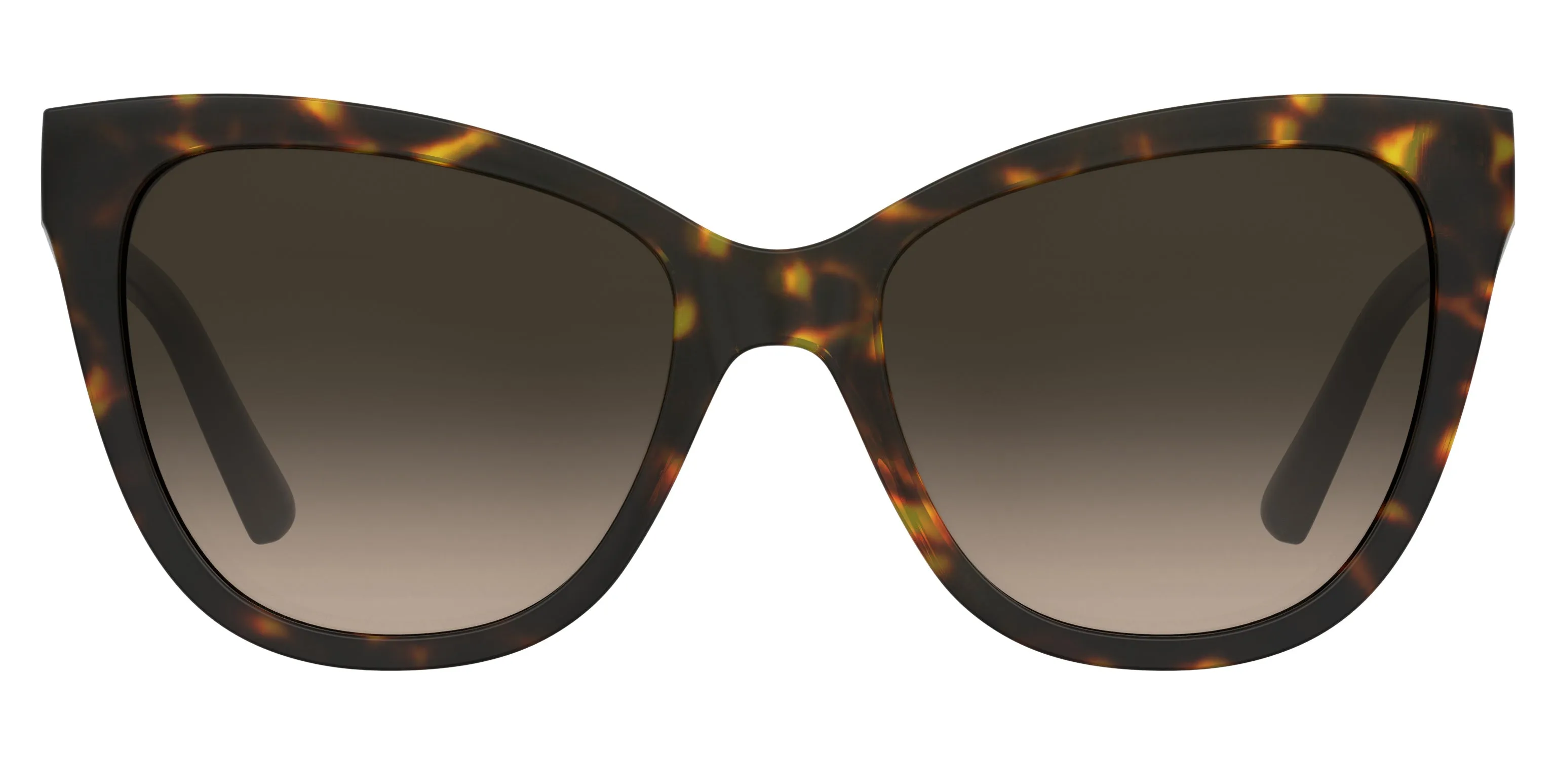 Moschino MOL097/S 086/HA Occhiali da sole Acetato Havana Marrone Cat Eye Normale Sfumato - immagine 2