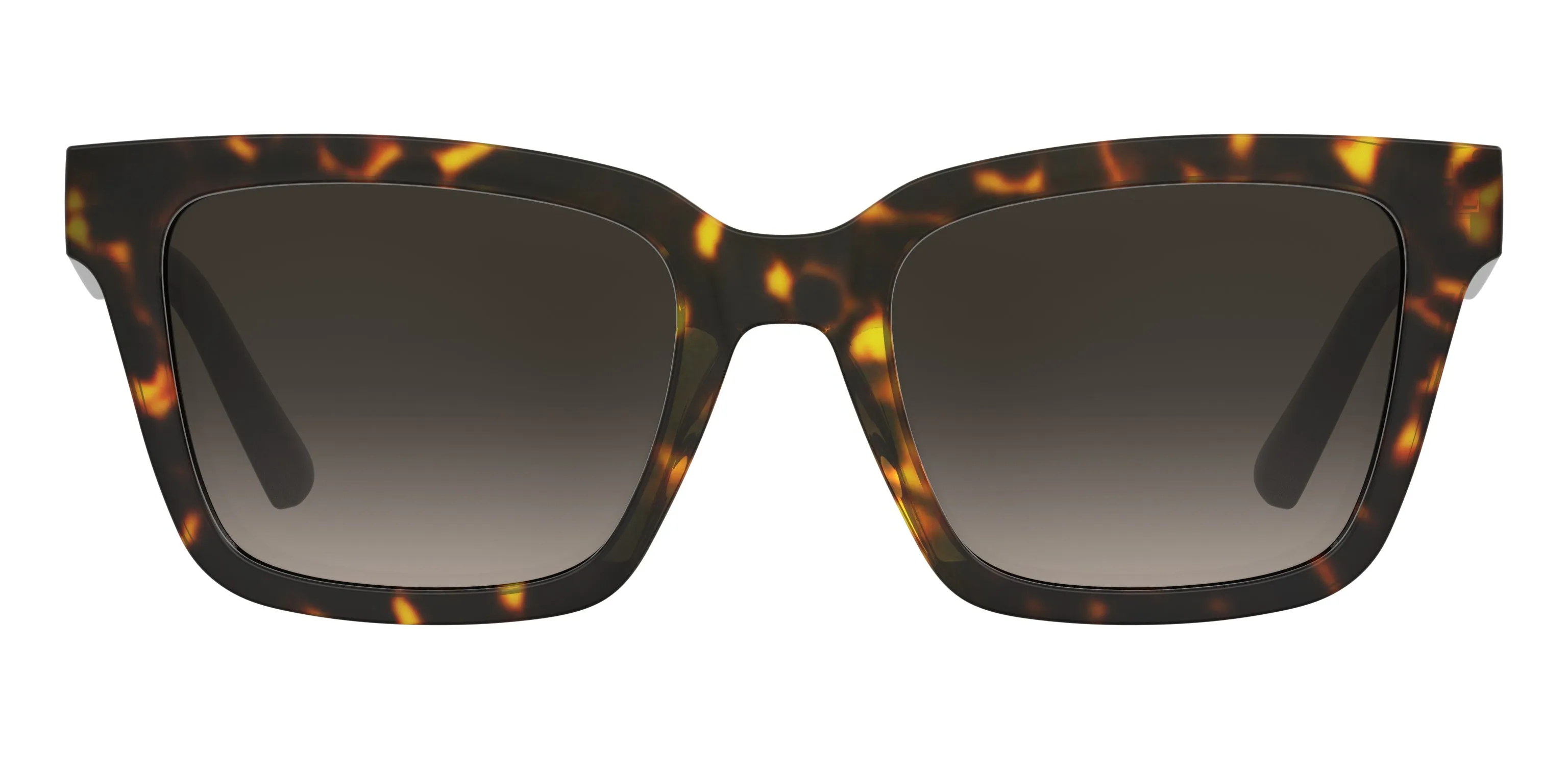 Moschino MOL091/S 086/HA Occhiali da sole Acetato Havana Marrone Squadrata Normale Sfumato - immagine 2