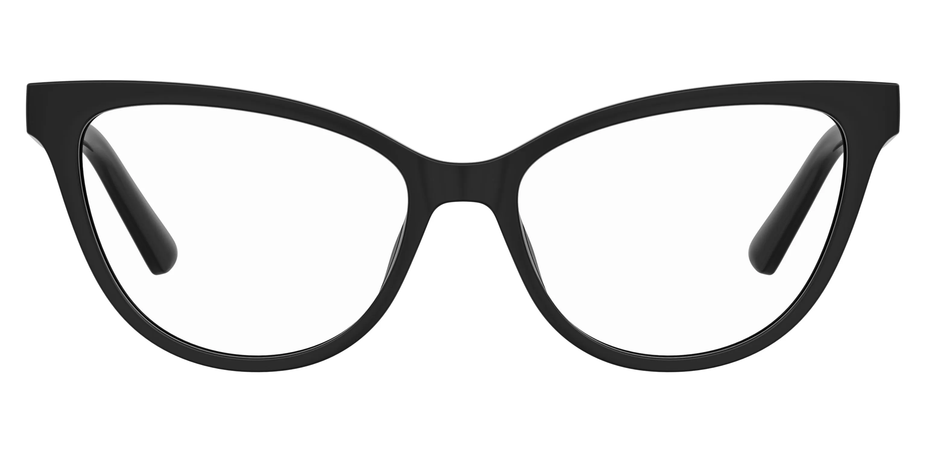 Moschino MOL659 807 Montature da vista Acetato Nero Cat Eye Normale - immagine 2