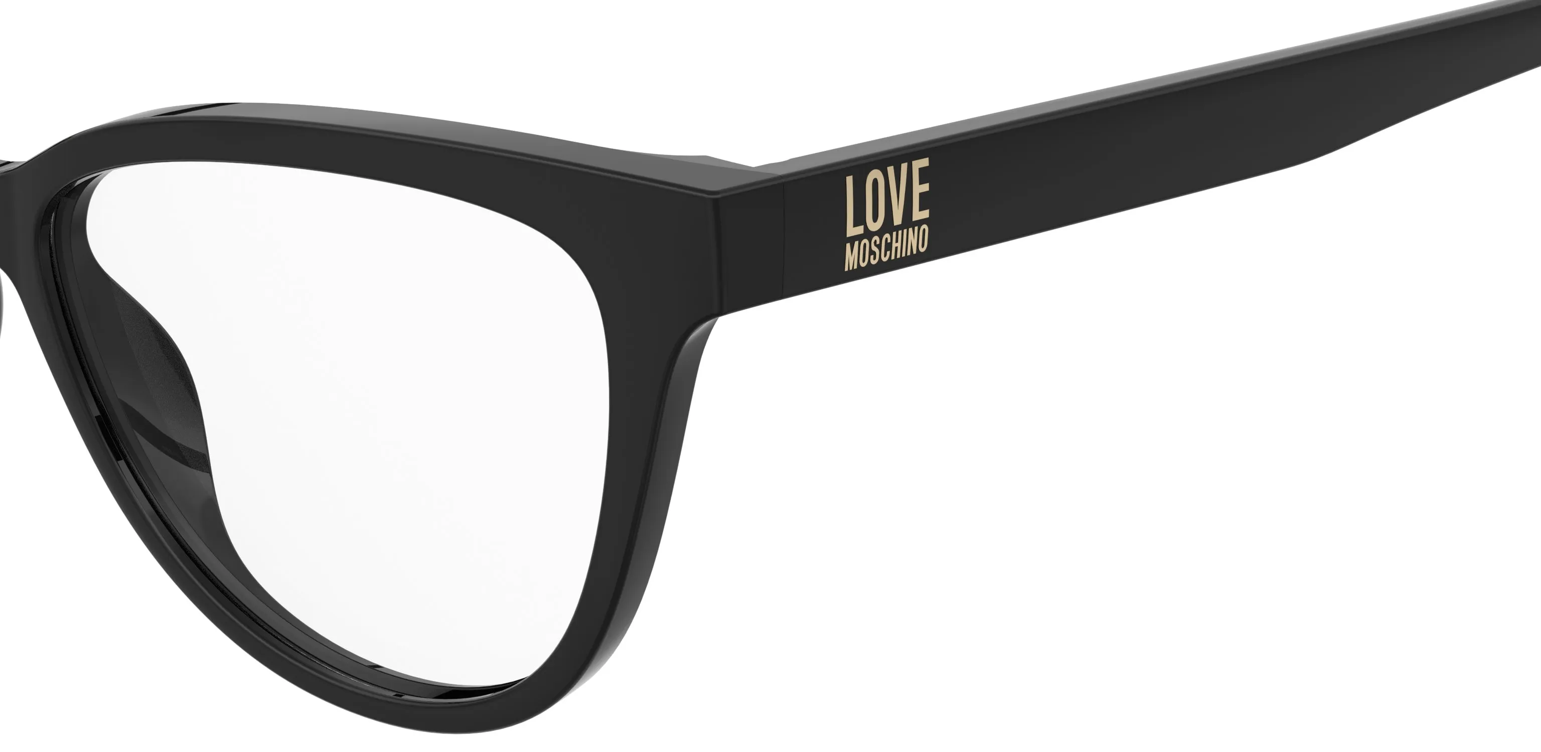 Moschino MOL659 807 Montature da vista Acetato Nero Cat Eye Normale - immagine 3