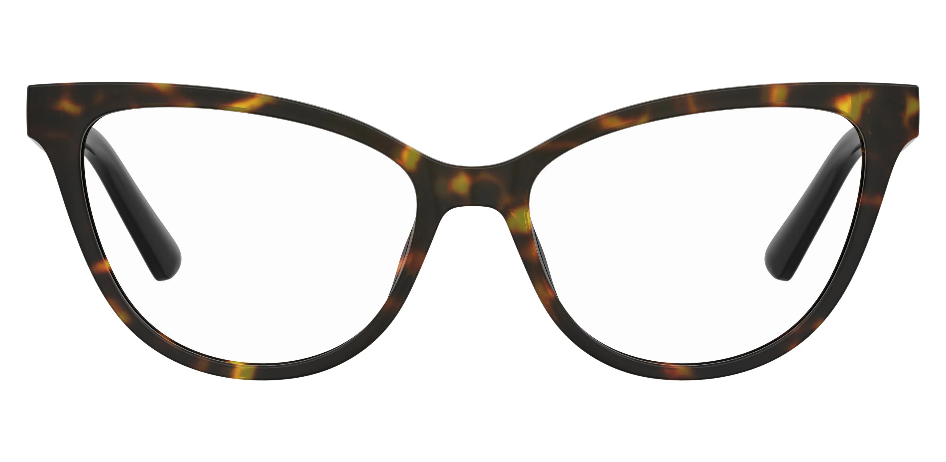Moschino MOL659 086 Montature da vista Acetato Havana Cat Eye Normale - immagine 2