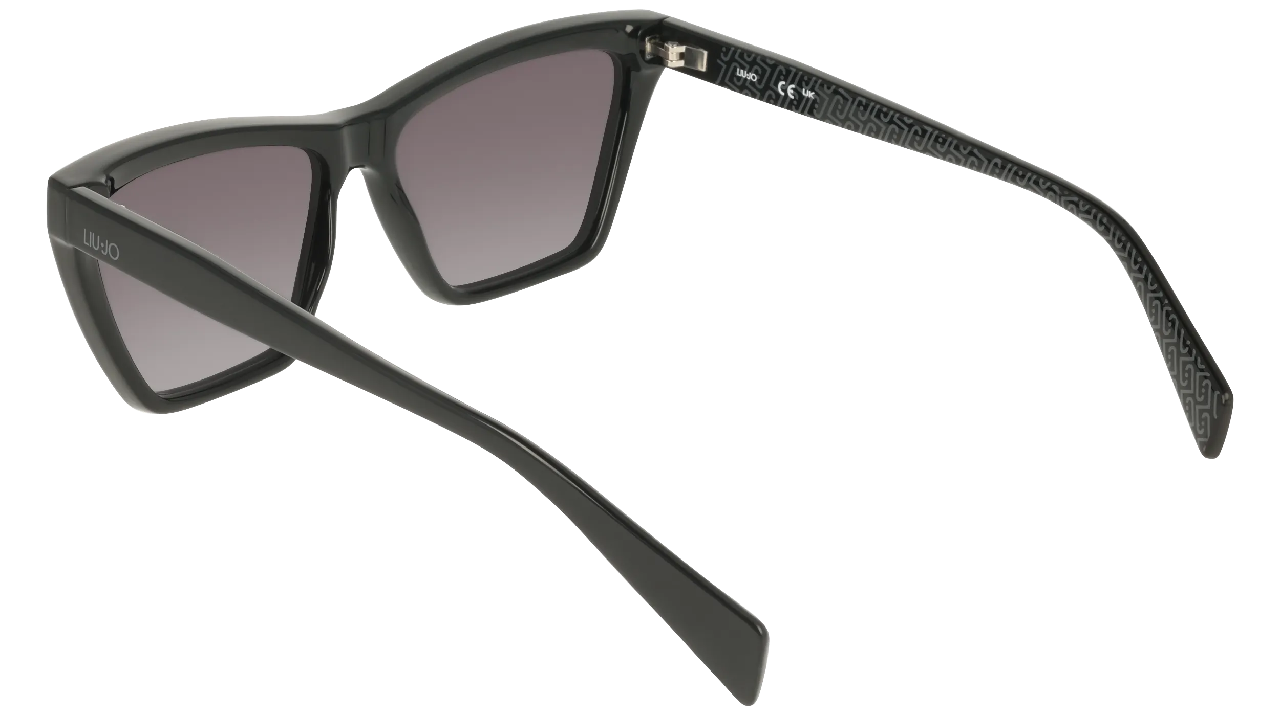 Liu Jo LJ817S 001 Occhiali da sole Bio-iniettato Nero Cat Eye Normale Sfumato - immagine 4