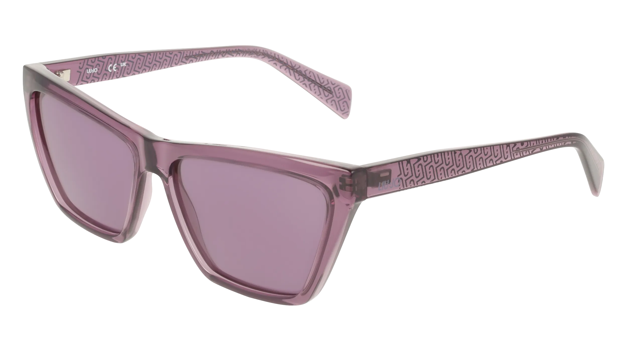 Liu Jo LJ817S 501 Occhiali da sole Bio-iniettato Viola Viola Cat Eye Normale - immagine 1