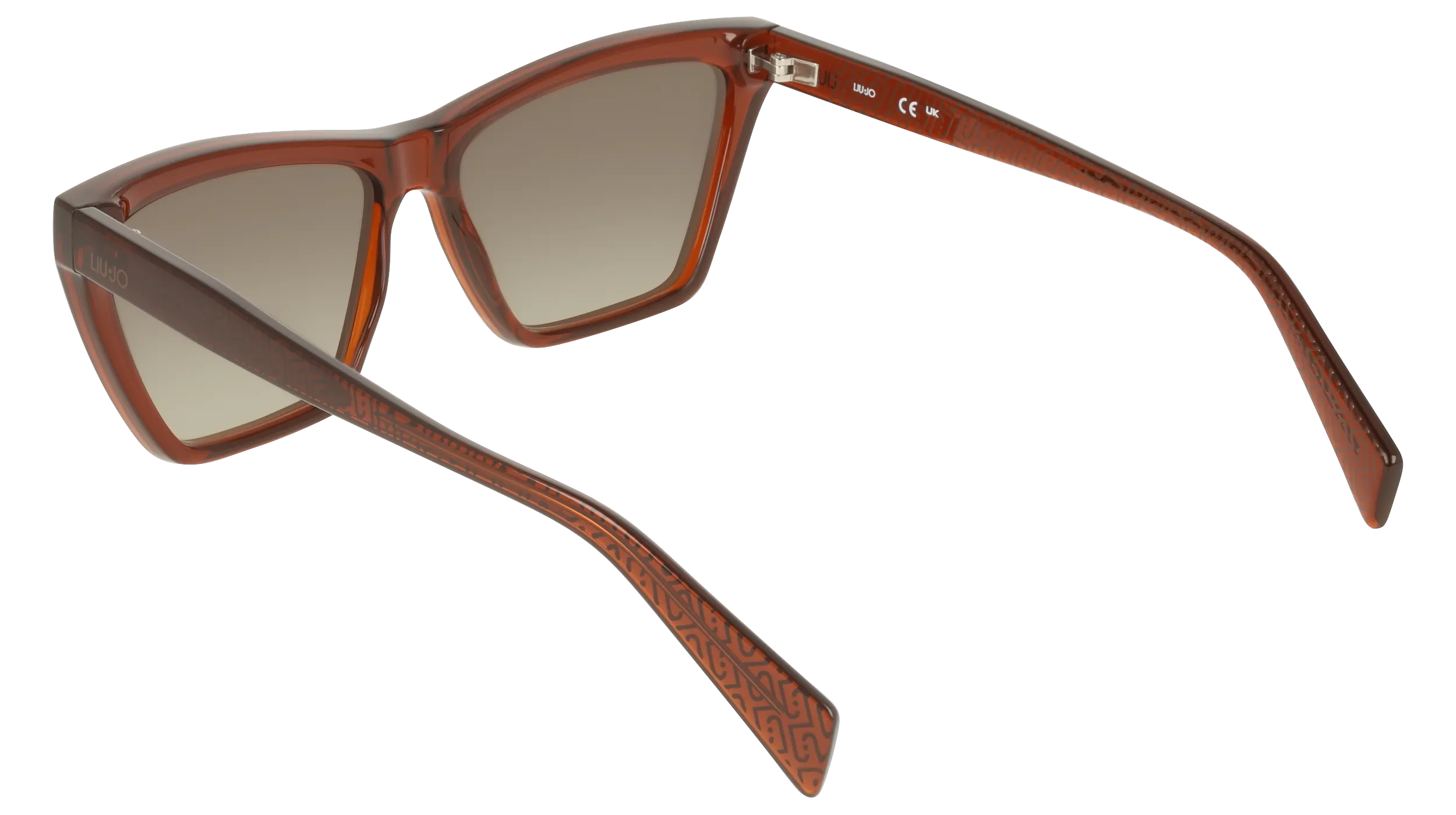 Liu Jo LJ817S 200 Occhiali da sole Bio-iniettato Marrone Marrone Cat Eye Normale - immagine 4