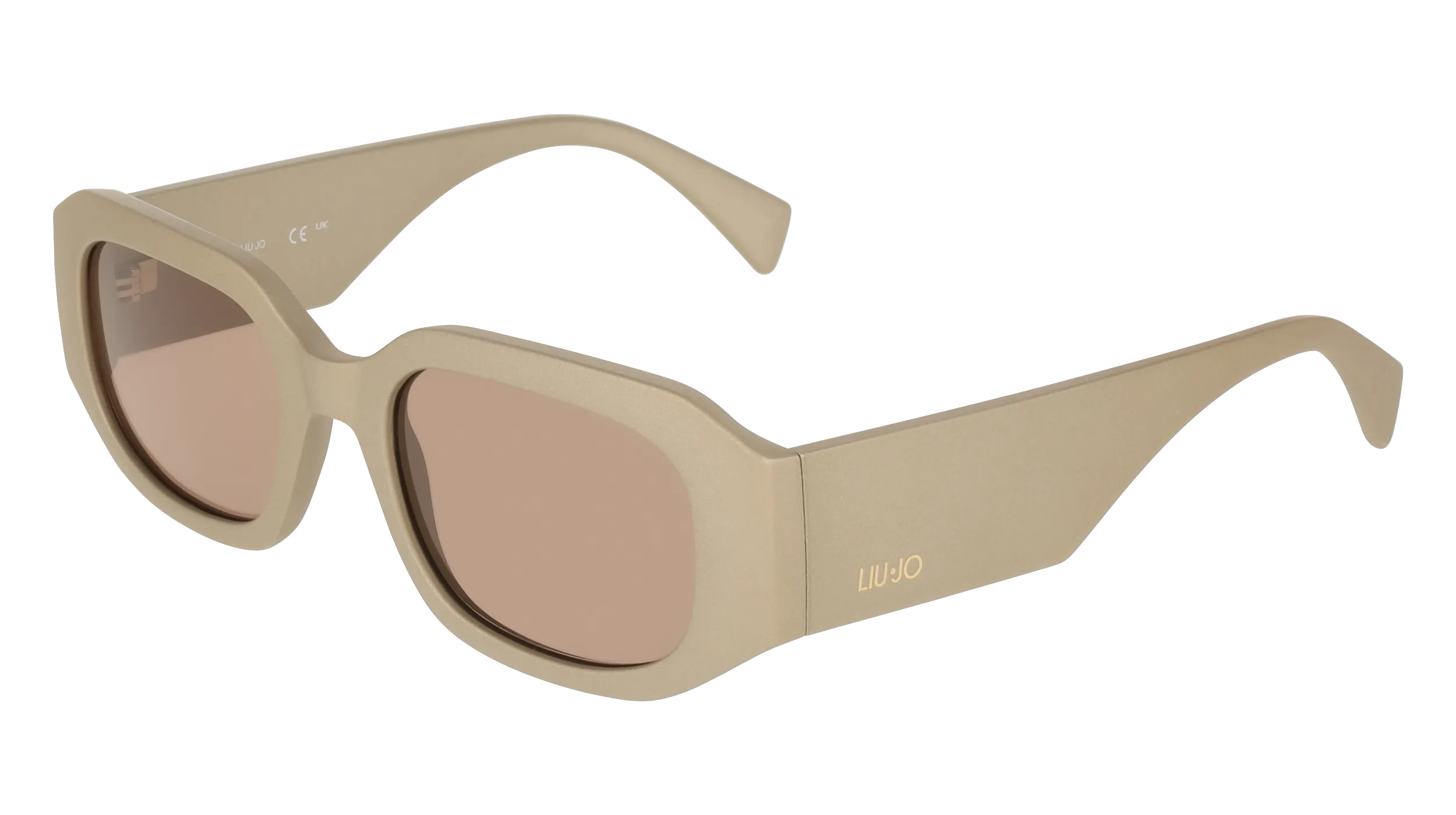Liu Jo LJ820S 250 Occhiali da sole Bio-iniettato Beige Squadrata Normale - immagine 1