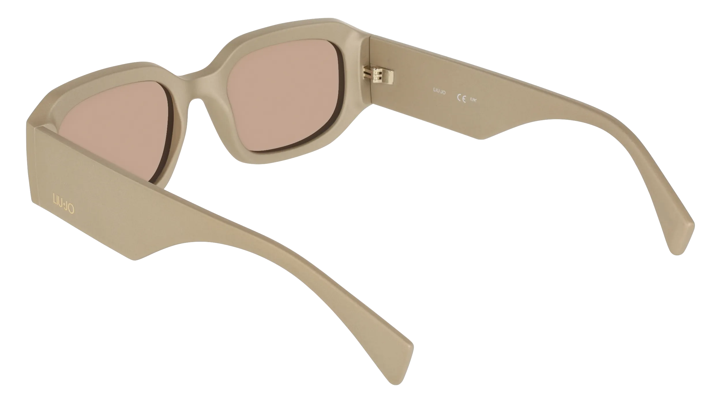 Liu Jo LJ820S 250 Occhiali da sole Bio-iniettato Beige Squadrata Normale - immagine 4