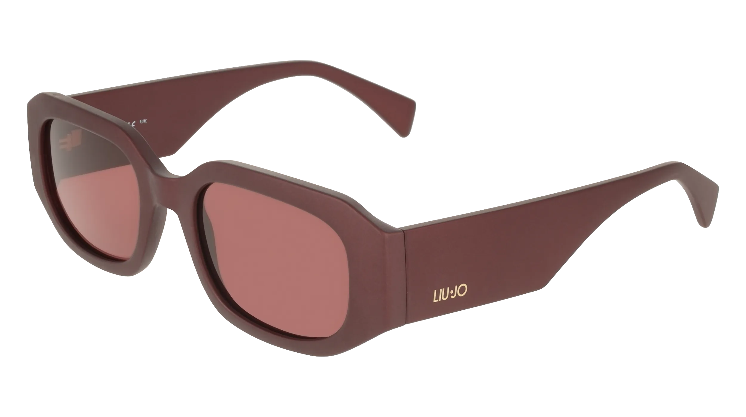 Liu Jo LJ820S 602 Occhiali da sole Bio-iniettato Marrone Rosso Squadrata Normale - immagine 1