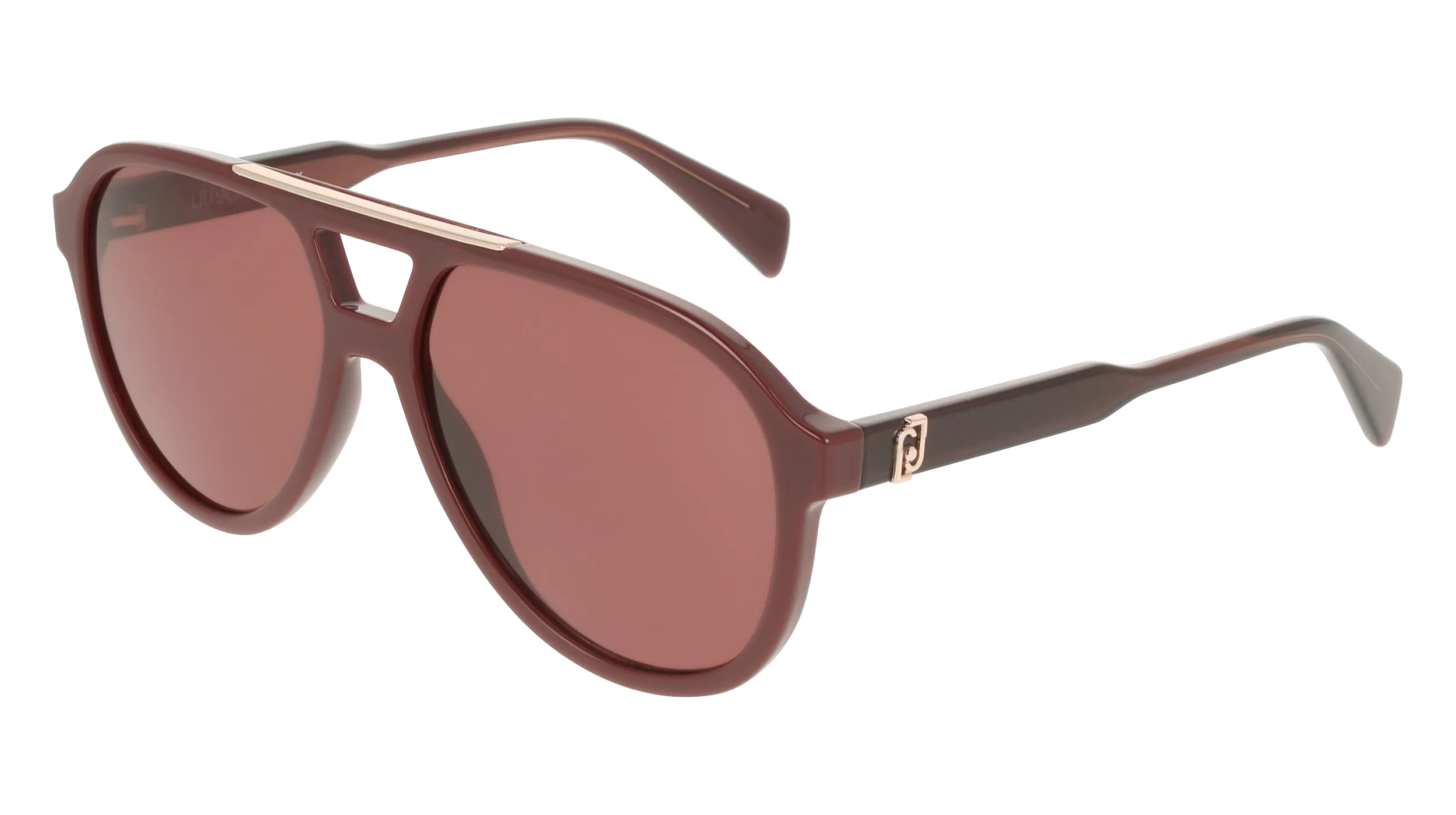 Liu Jo LJ821S 602 Occhiali da sole Bio-iniettato Rosso Rosso Pilot Normale - immagine 1