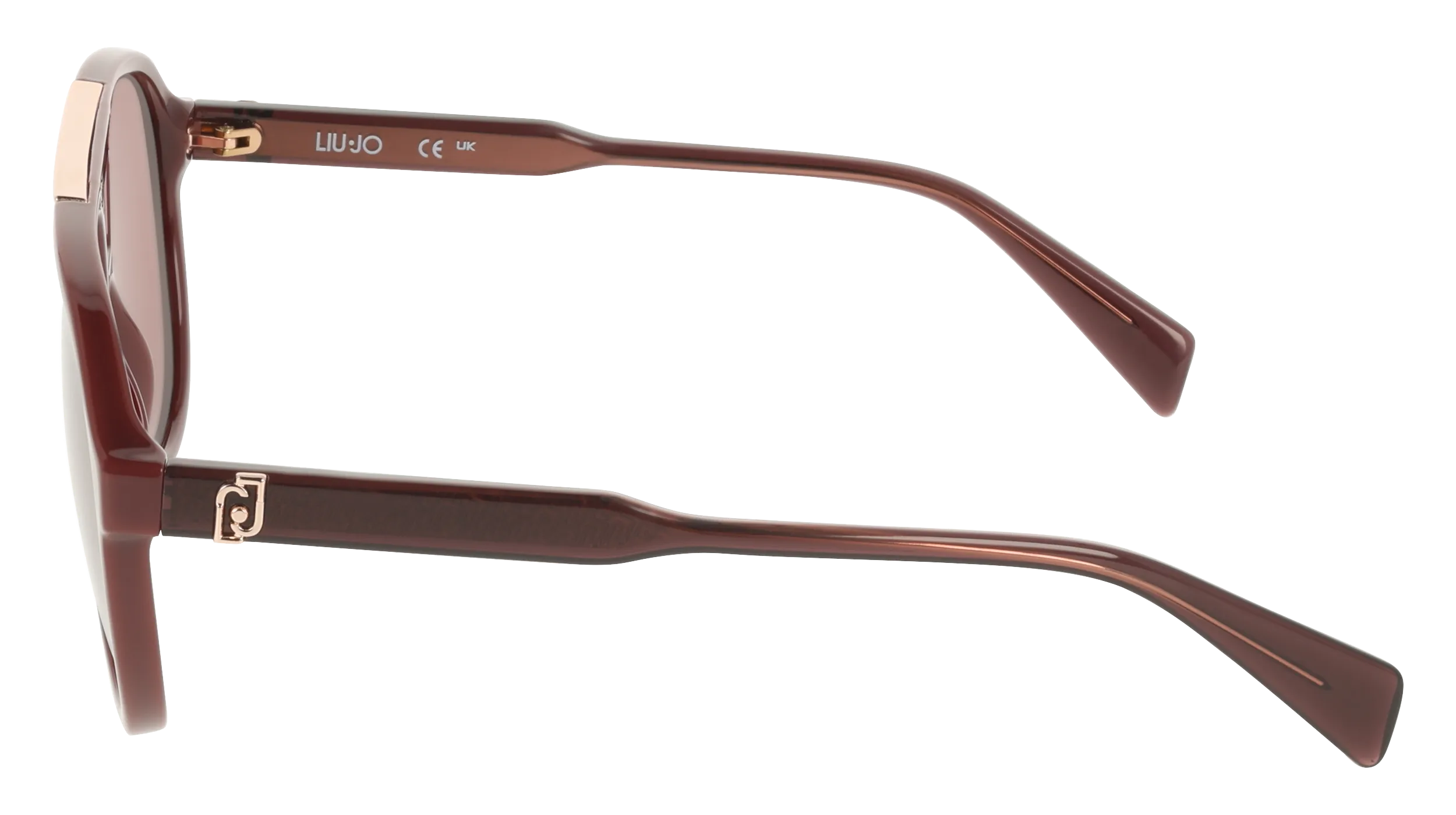 Liu Jo LJ821S 602 Occhiali da sole Bio-iniettato Rosso Rosso Pilot Normale - immagine 3