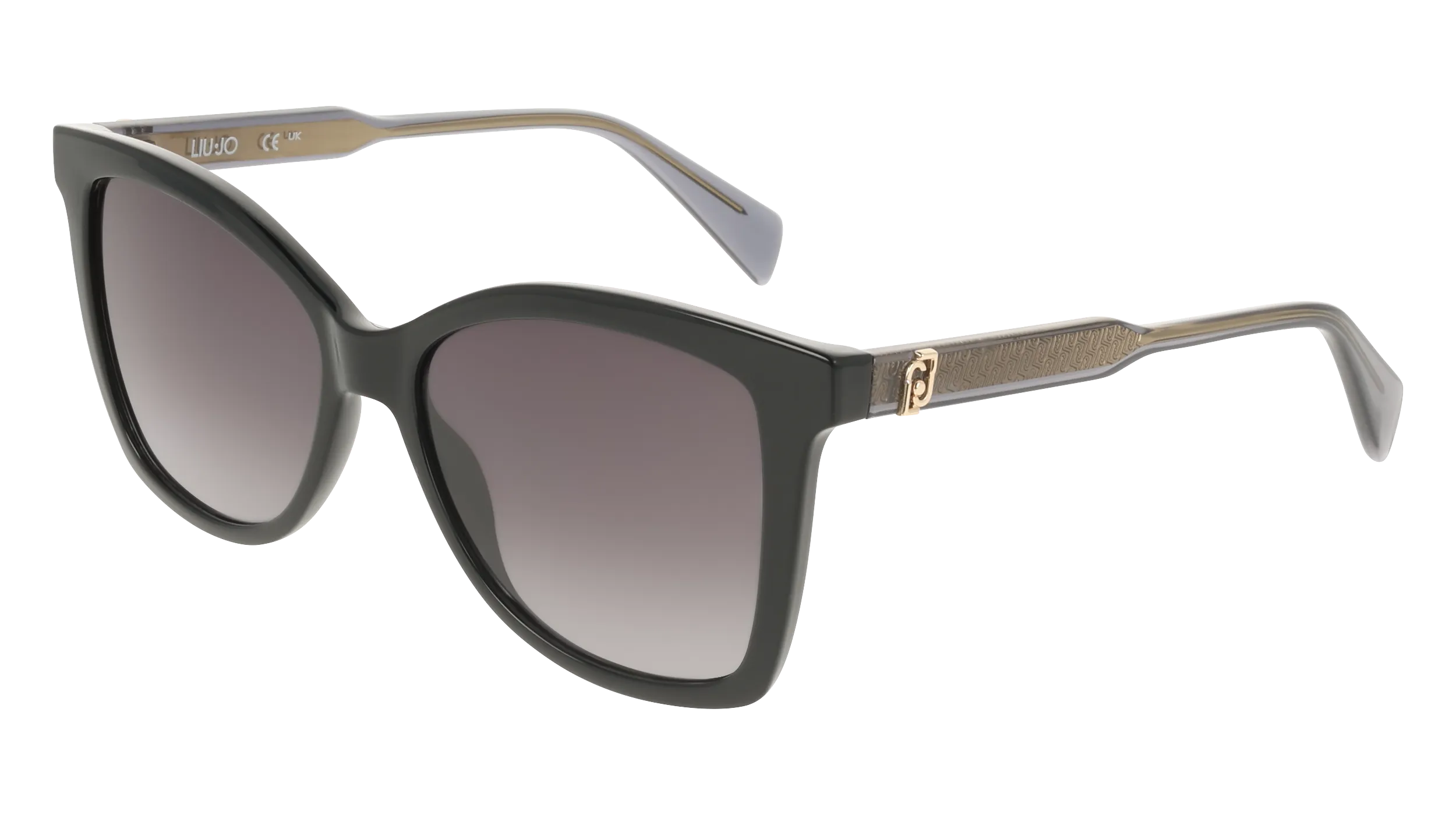 Liu Jo LJ822S 001 Occhiali da sole Bio-iniettato Nero Farfalla Normale - immagine 1
