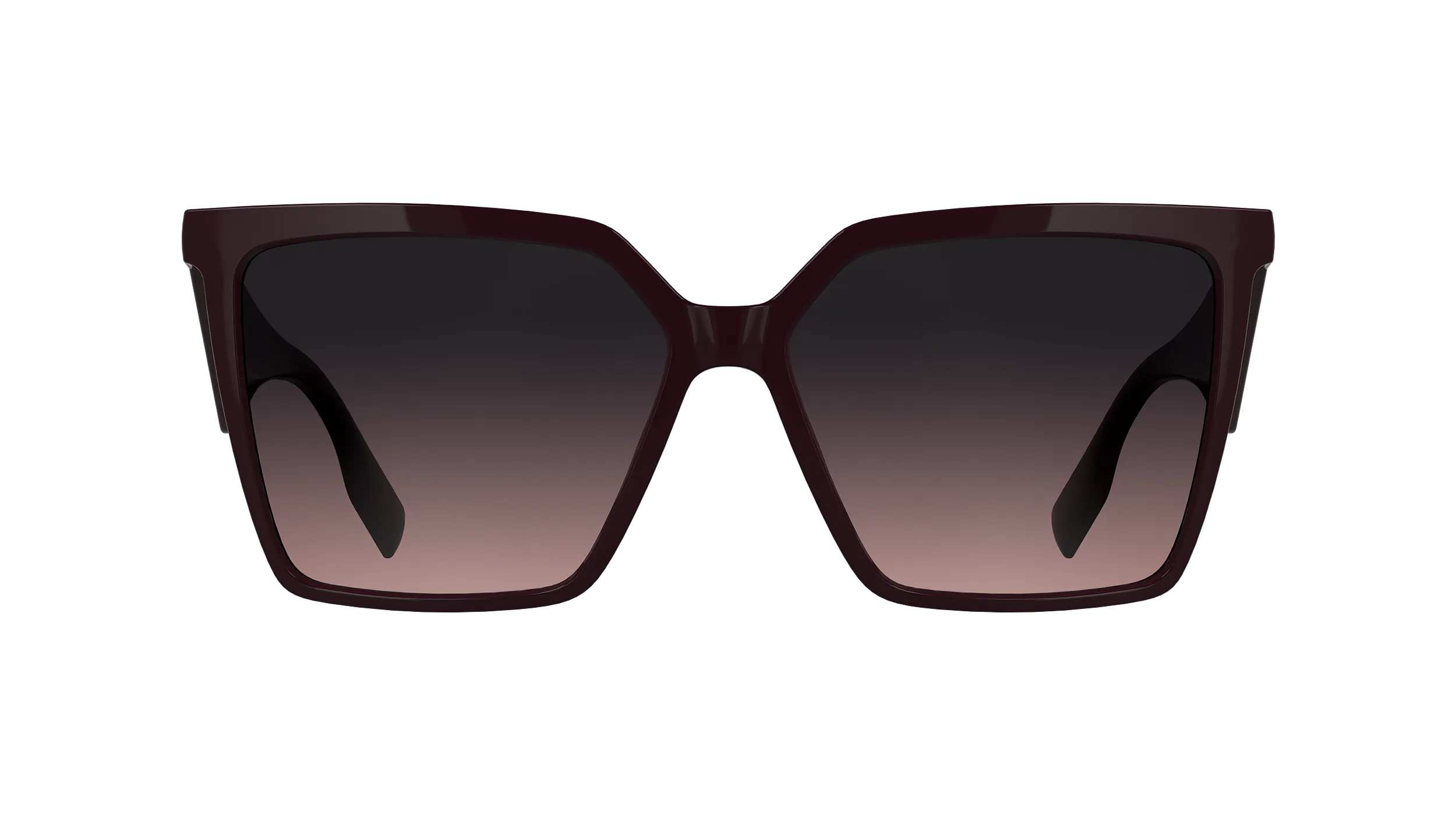 Karl Lagerfeld KL6207S 601 Occhiali da sole Bio-iniettato Bordeaux Viola Squadrata Normale - immagine 2