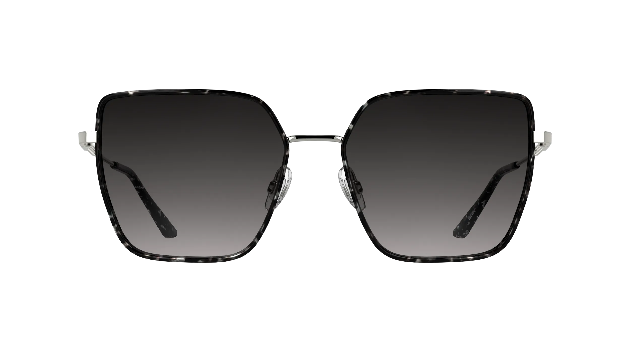 Calvin Klein CK25111S 025 Occhiali da sole Metallo Havana Fumo Farfalla Normale - immagine 2