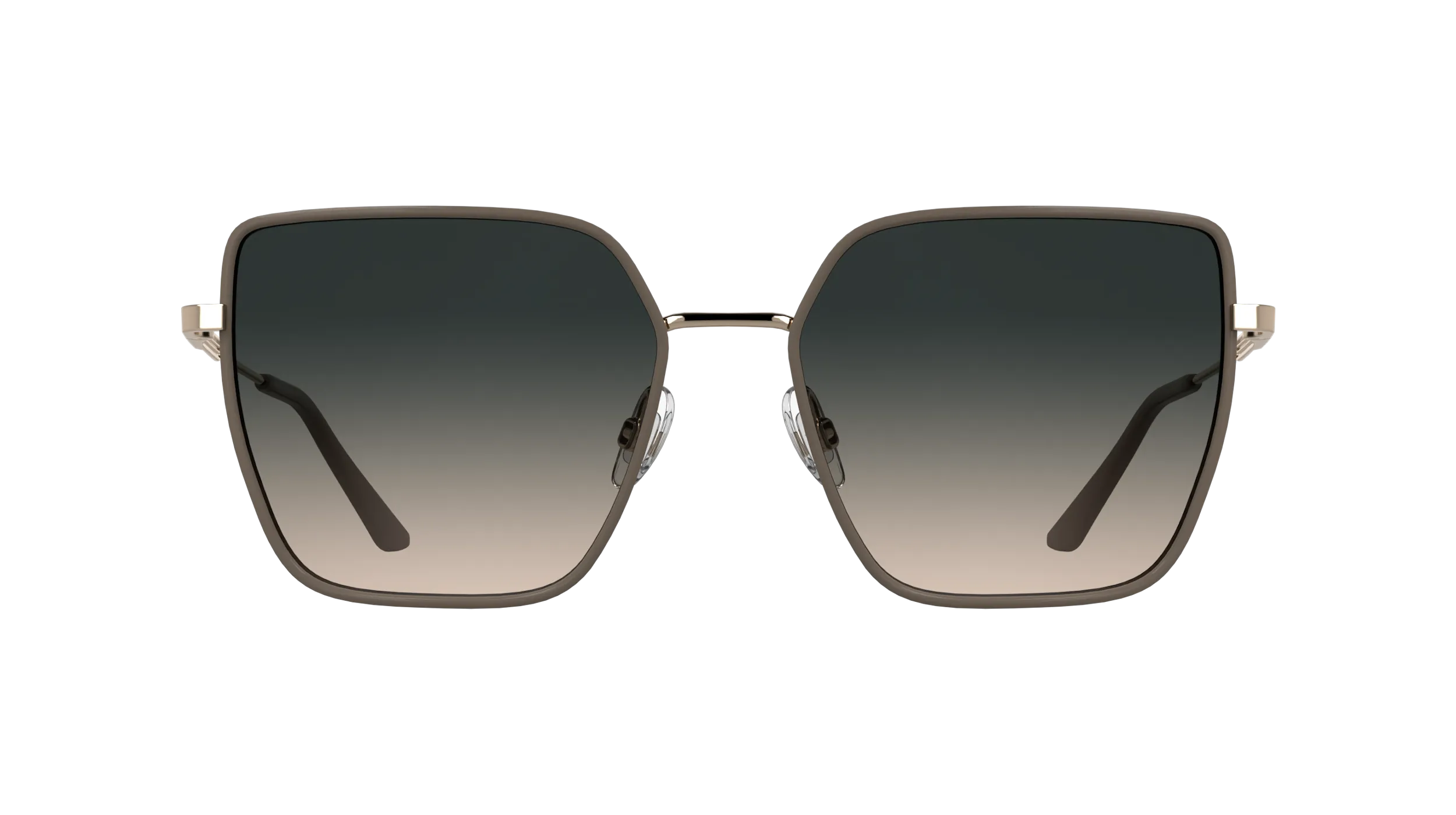 Calvin Klein CK25111S 601 Occhiali da sole Metallo Rosa Farfalla Normale Sfumato - immagine 2