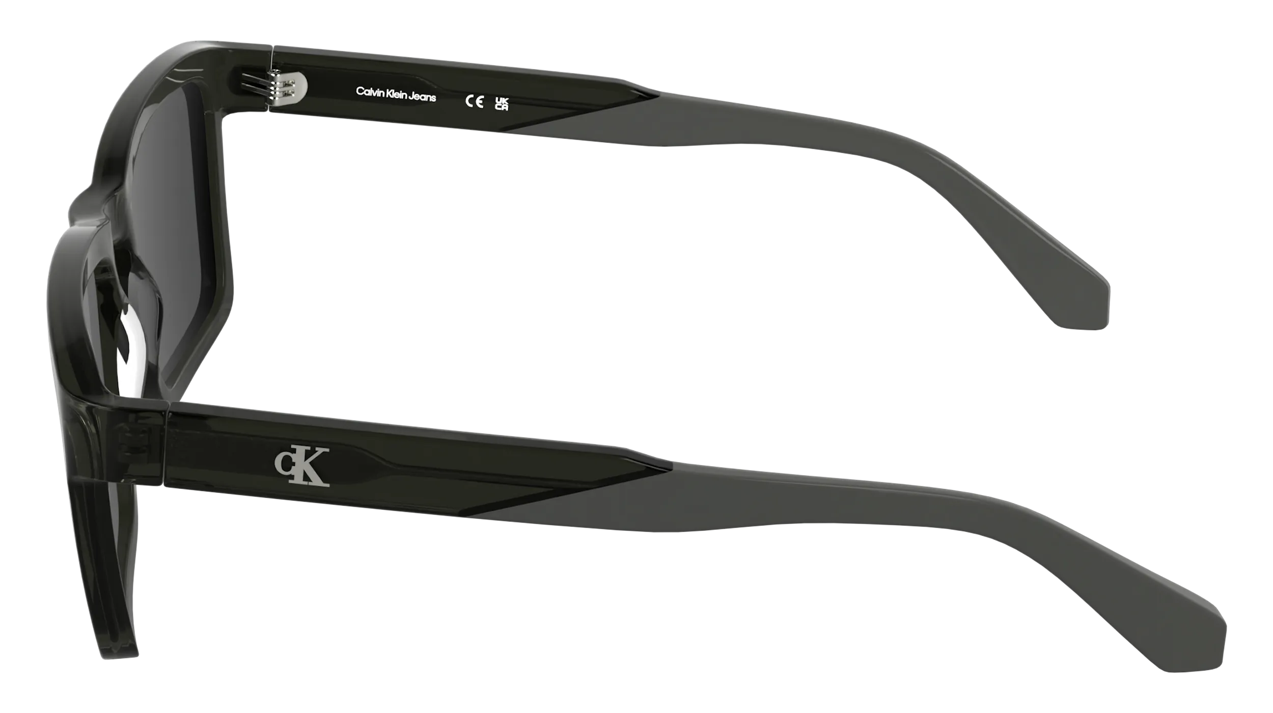 Calvin Klein CKJ25617S 050 Occhiali da sole Acetato Grigio Squadrata Normale - immagine 3