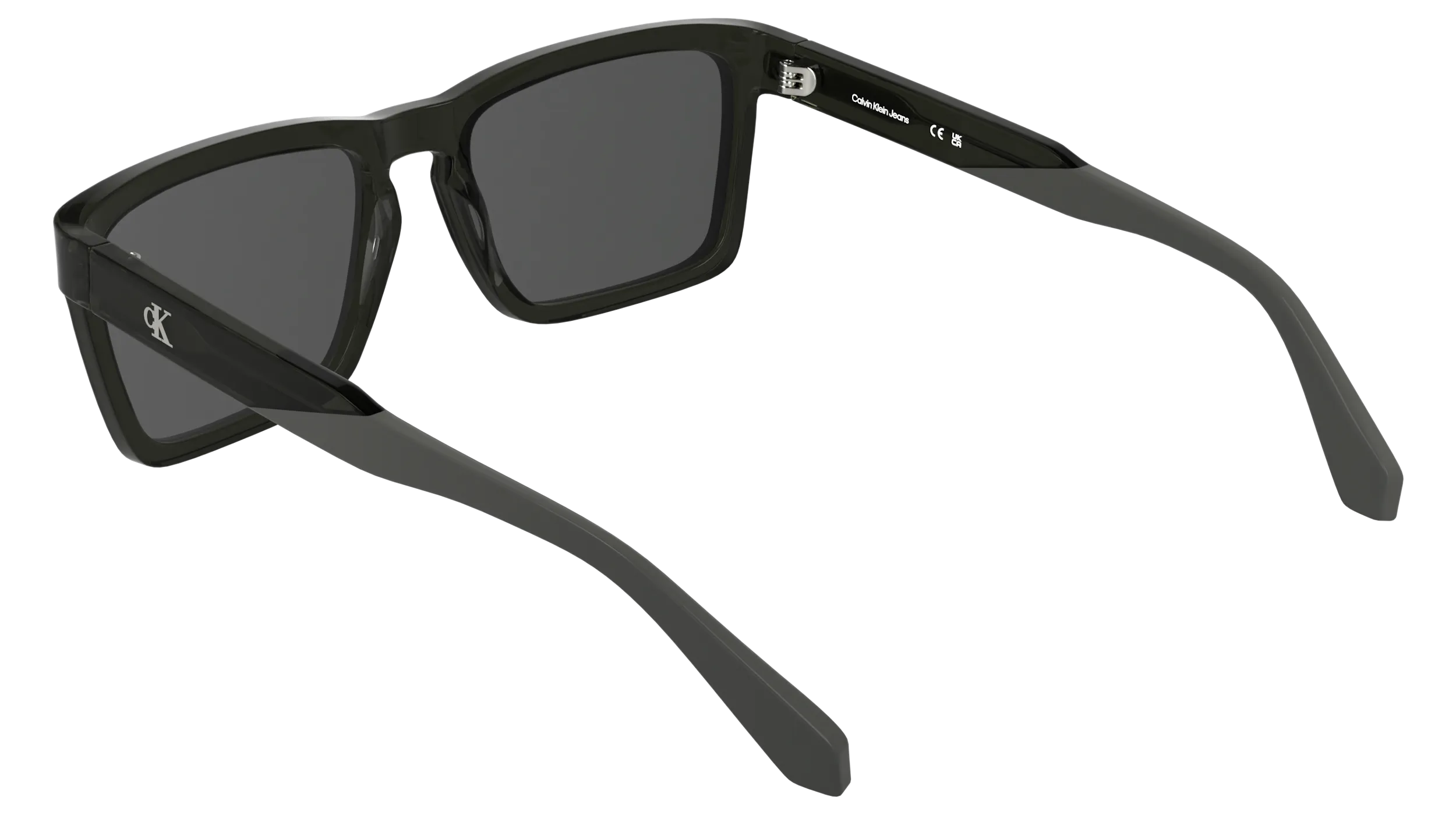 Calvin Klein CKJ25617S 050 Occhiali da sole Acetato Grigio Squadrata Normale - immagine 4