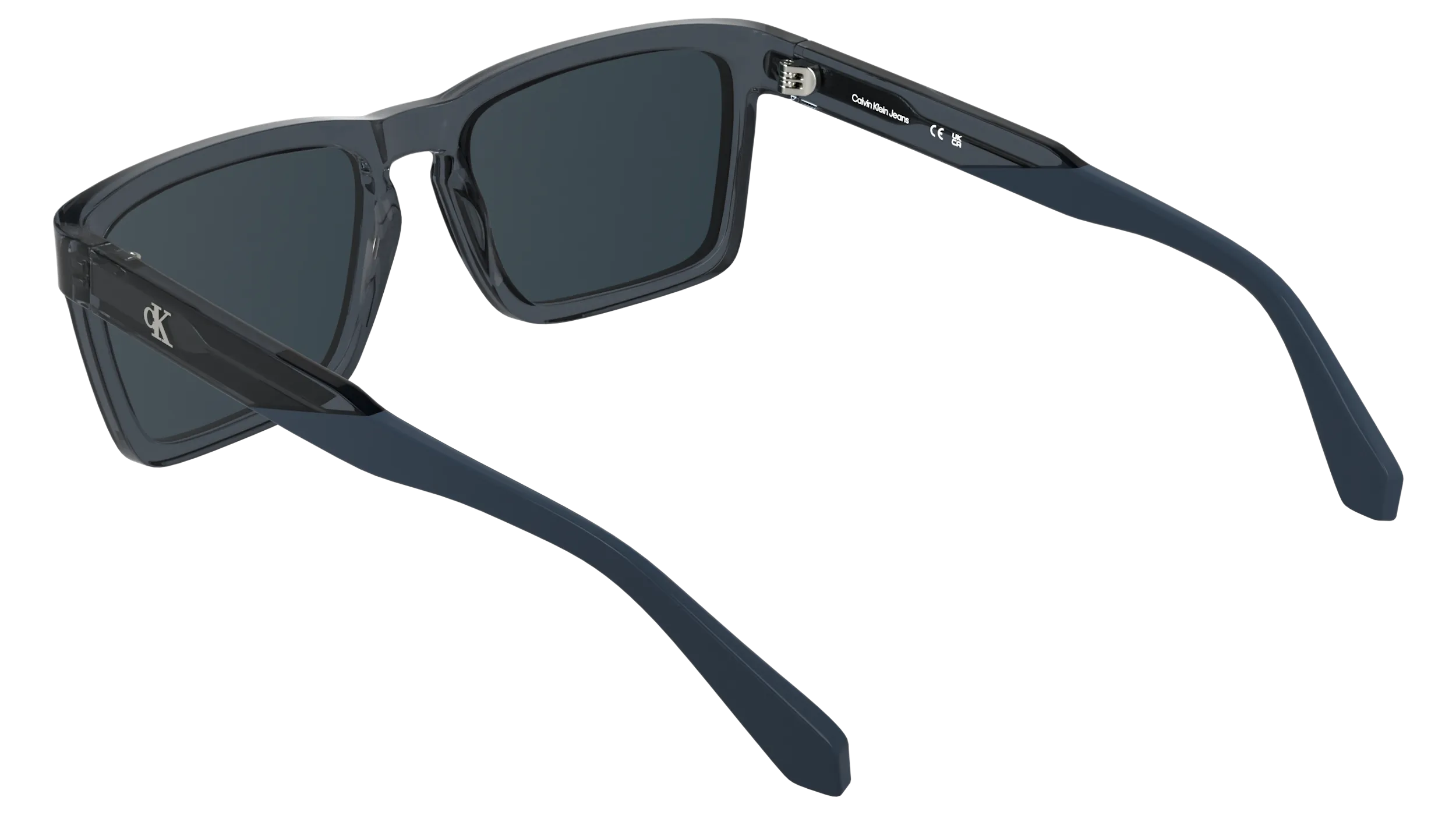 Calvin Klein CKJ25617S 400 Occhiali da sole Acetato Blu Blu Squadrata Normale - immagine 4
