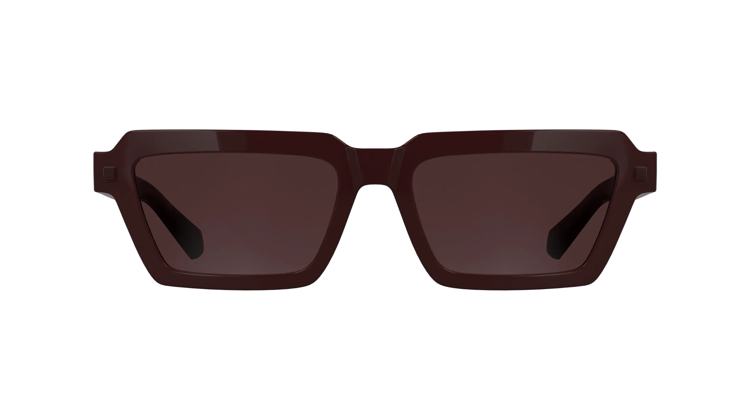Calvin Klein CKJ25622S 605 Occhiali da sole Bio-iniettato Bordeaux Rosso Squadrata Normale - immagine 2