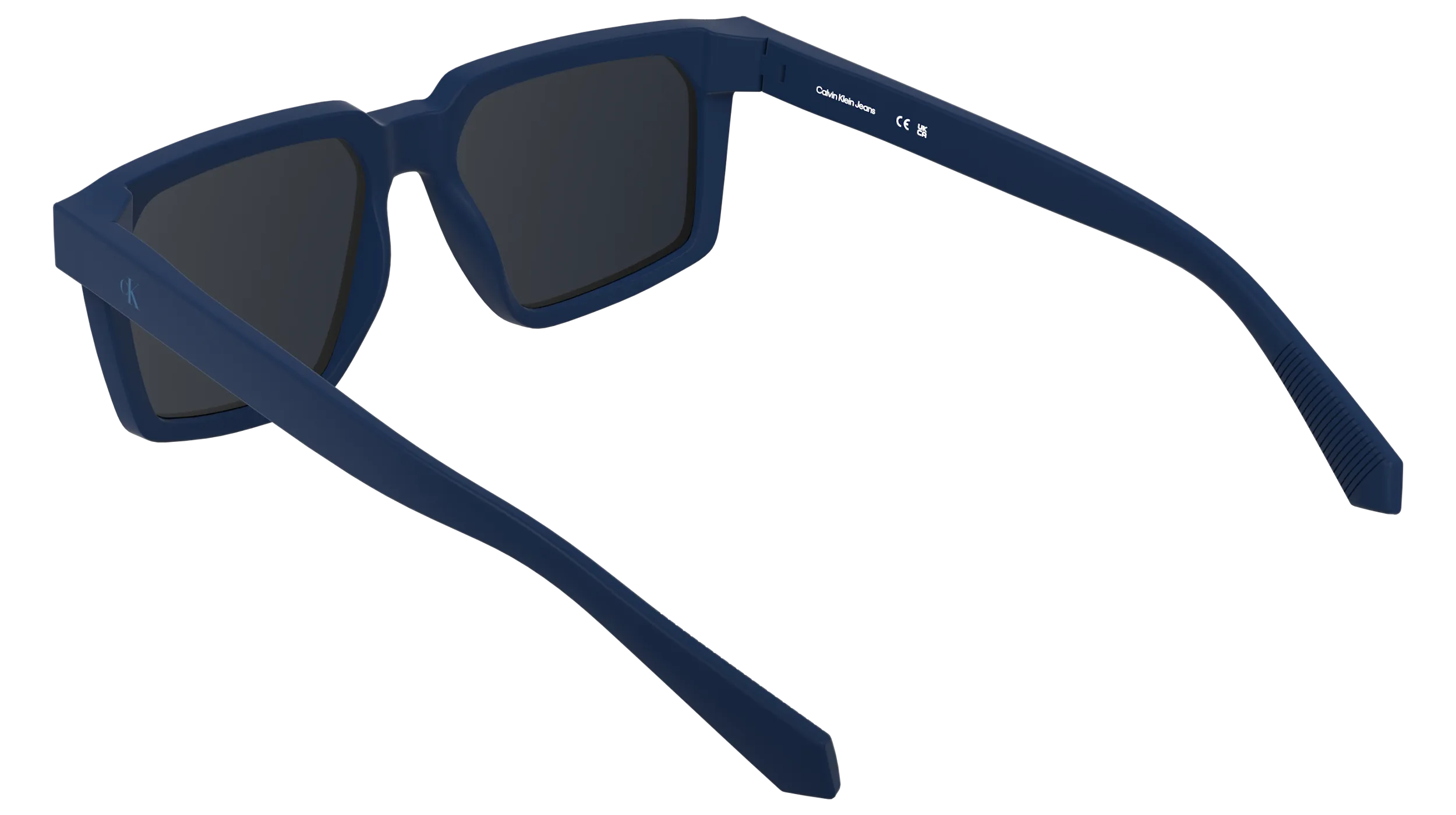 Calvin Klein CKJ25621S 400 Occhiali da sole Bio-iniettato Blu Blu Squadrata Normale - immagine 4