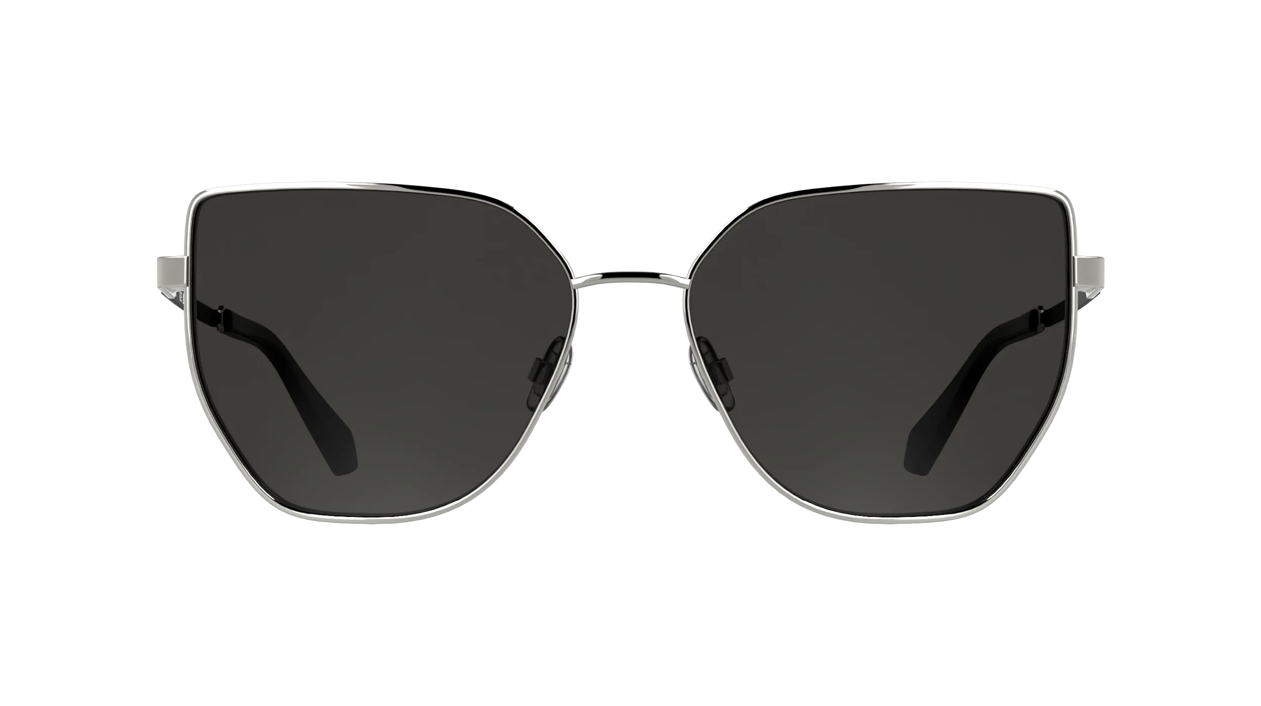 Calvin Klein CKJ25209S 040 Occhiali da sole Metallo Argento Grigio Farfalla Normale - immagine 2