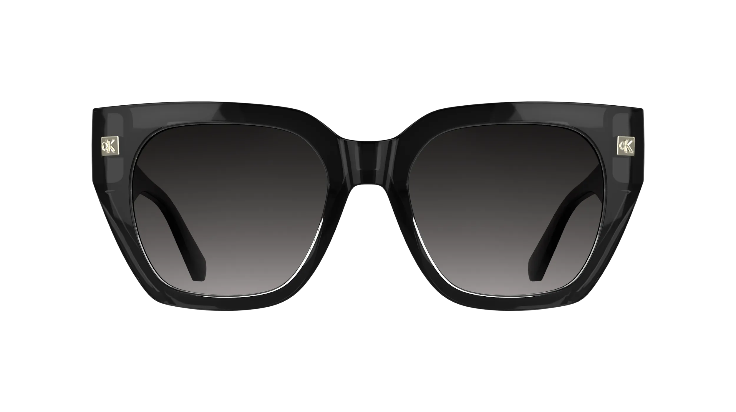 Calvin Klein CKJ25620S 001 Occhiali da sole Bio-iniettato Nero Fumo Farfalla Normale - immagine 2