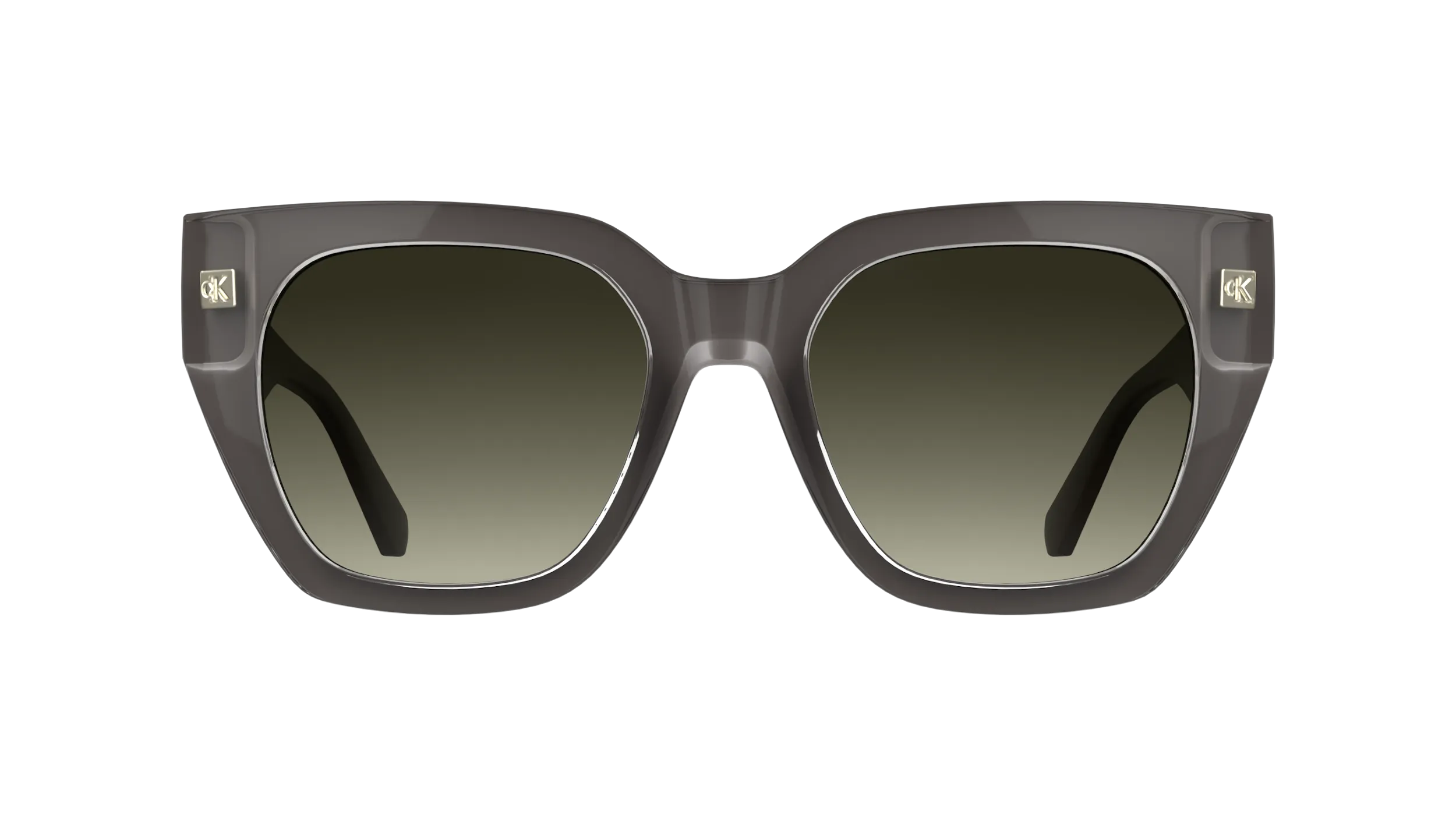 Calvin Klein CKJ25620S 260 Occhiali da sole Bio-iniettato Grigio Marrone Farfalla Normale - immagine 2