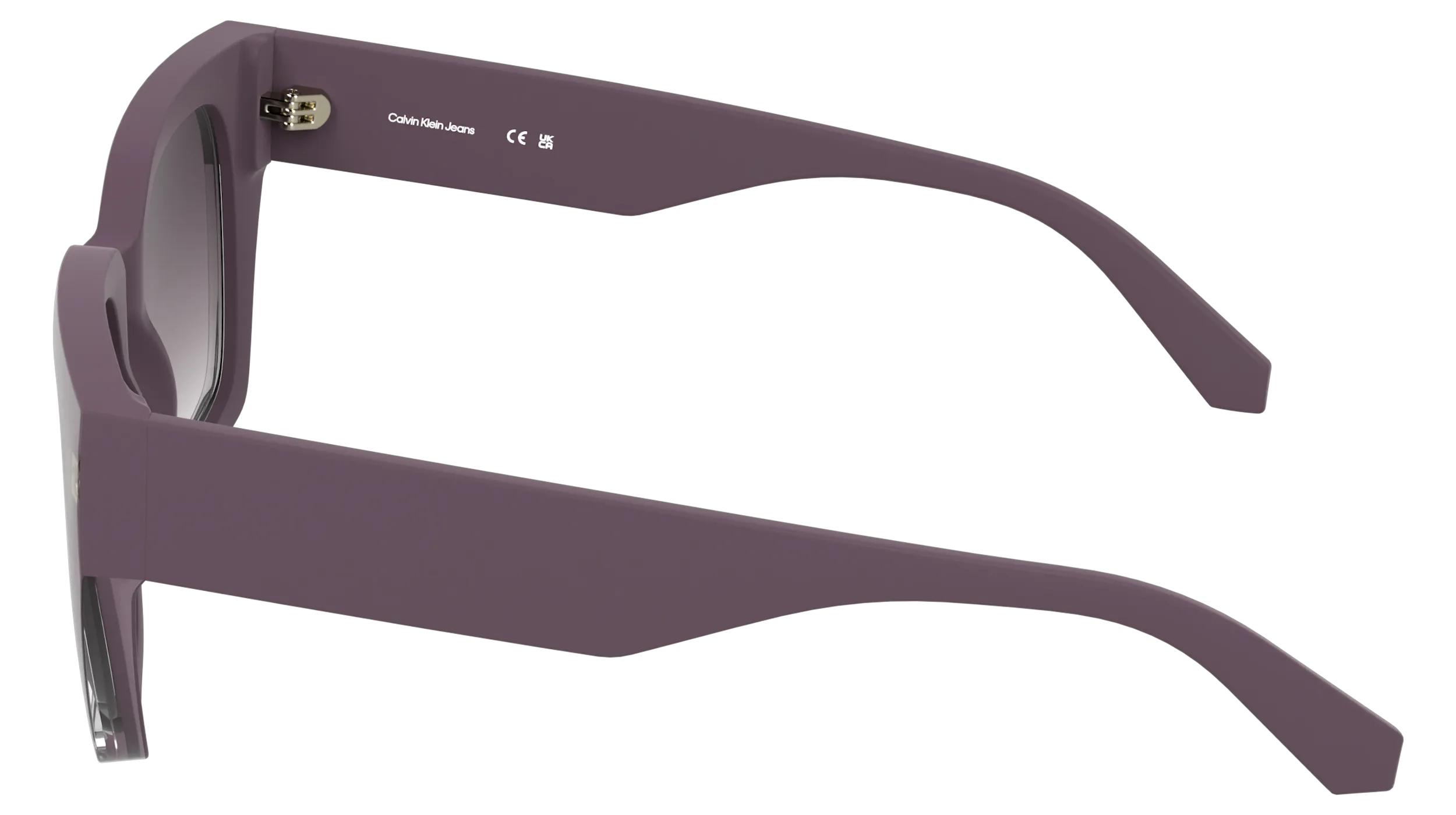 Calvin Klein CKJ25620S 664 Occhiali da sole Bio-iniettato Viola Viola Farfalla Normale - immagine 3
