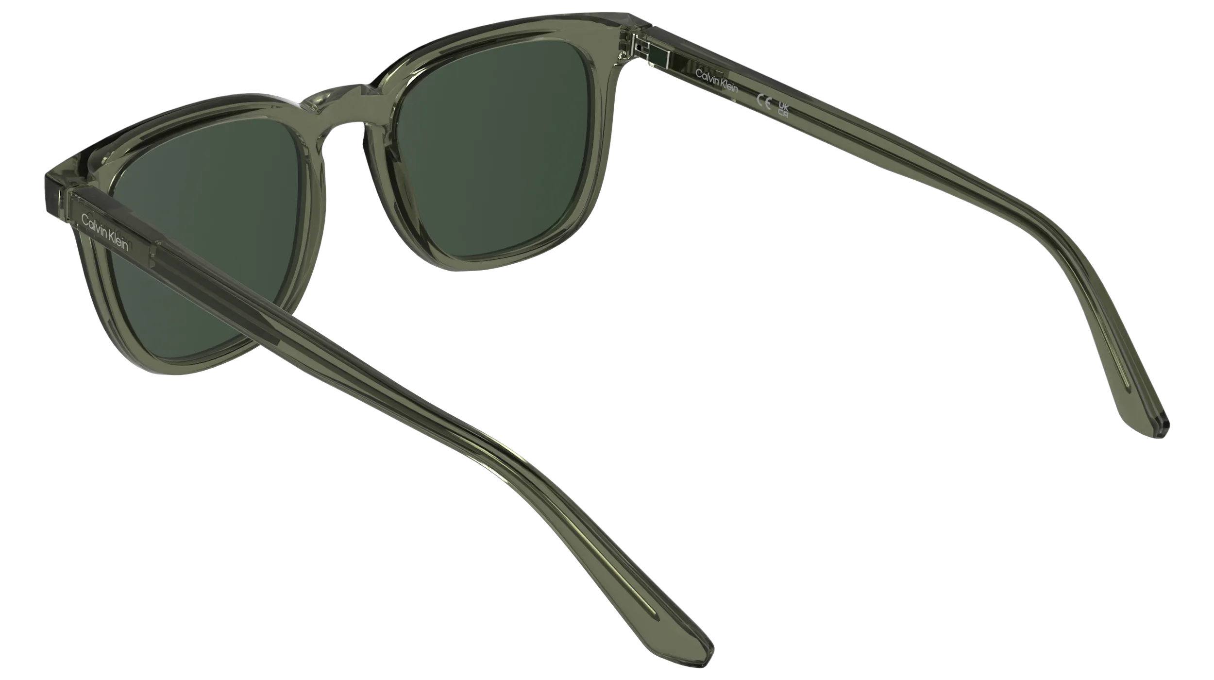 Calvin Klein CK25536S 330 Occhiali da sole Bio-iniettato Verde Normale - immagine 4