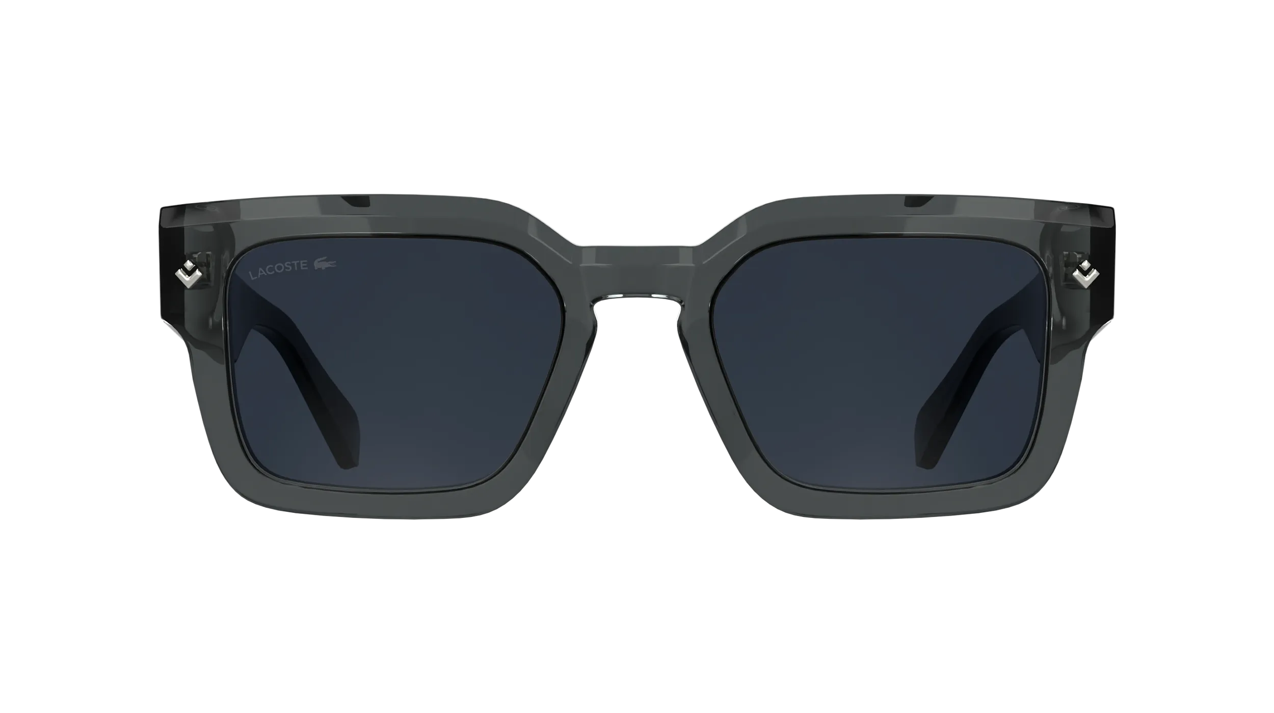 Lacoste L6071S 035 Occhiali da sole Acetato Grigio Blu Squadrata Normale - immagine 2